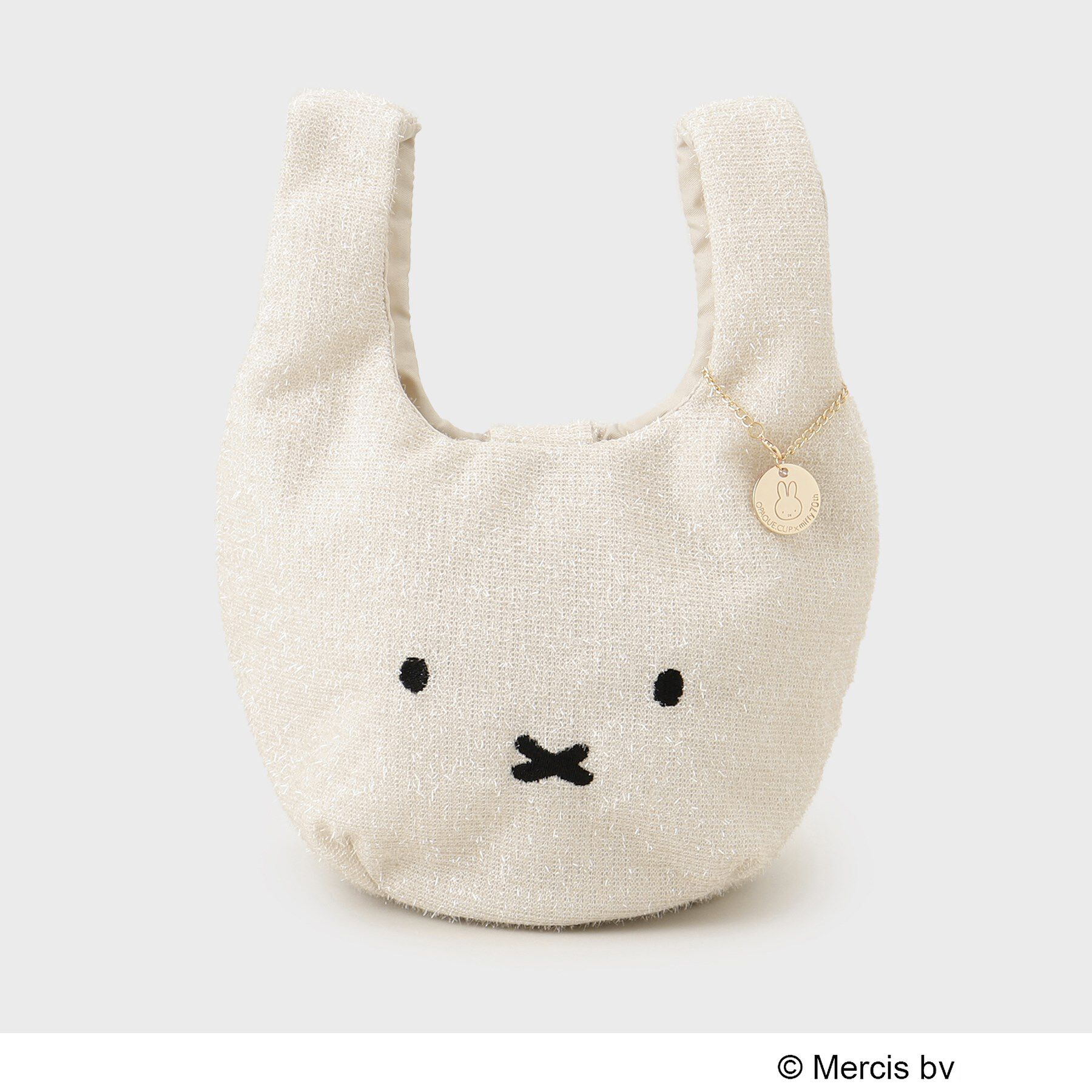 OPAQUE.CLIP「【miffyコラボ】キラキラマルシェバッグ」|ハンドバッグ|