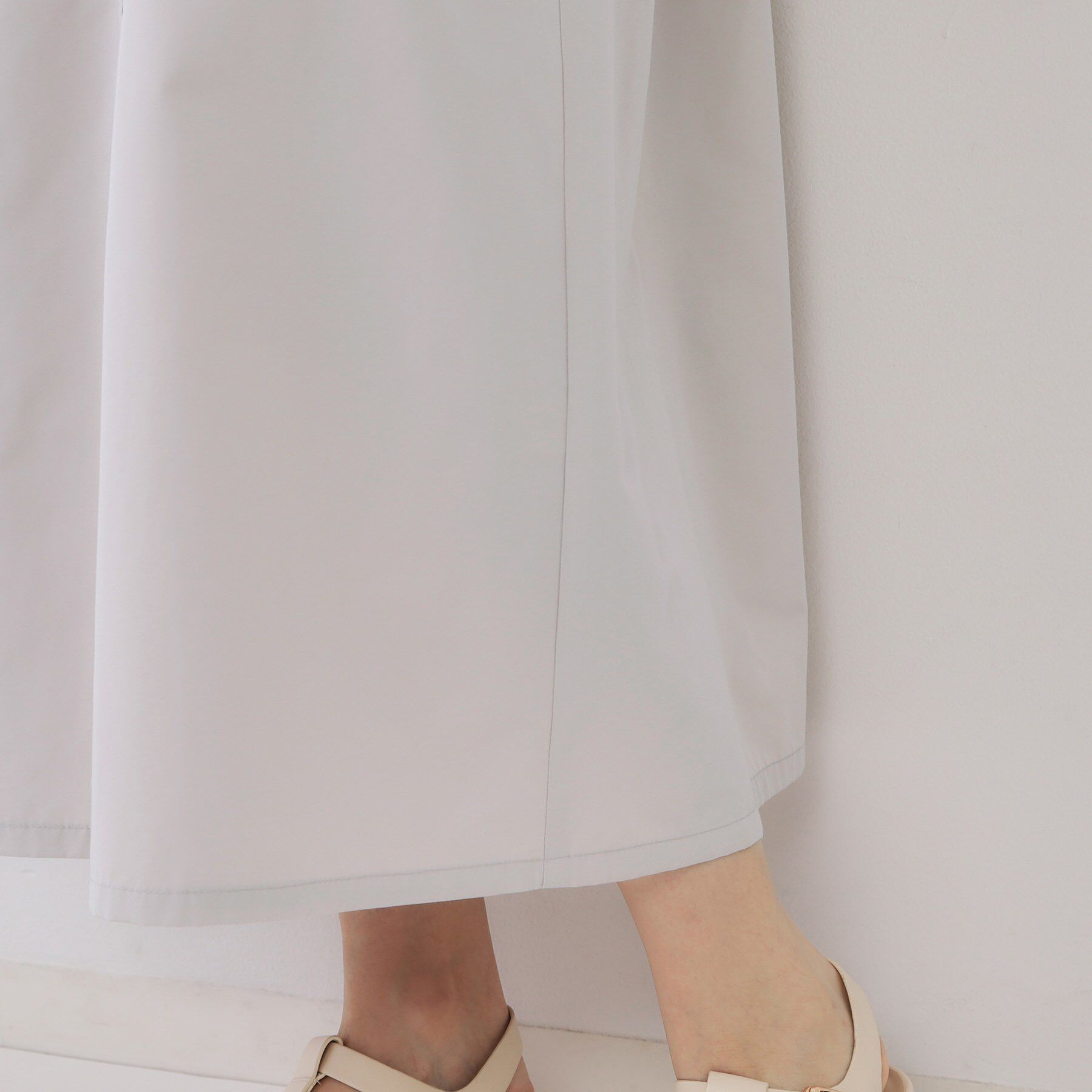 OPAQUE.CLIP「ダブルポケットシャツワンピース【洗濯機洗い可】」|ワンピース|