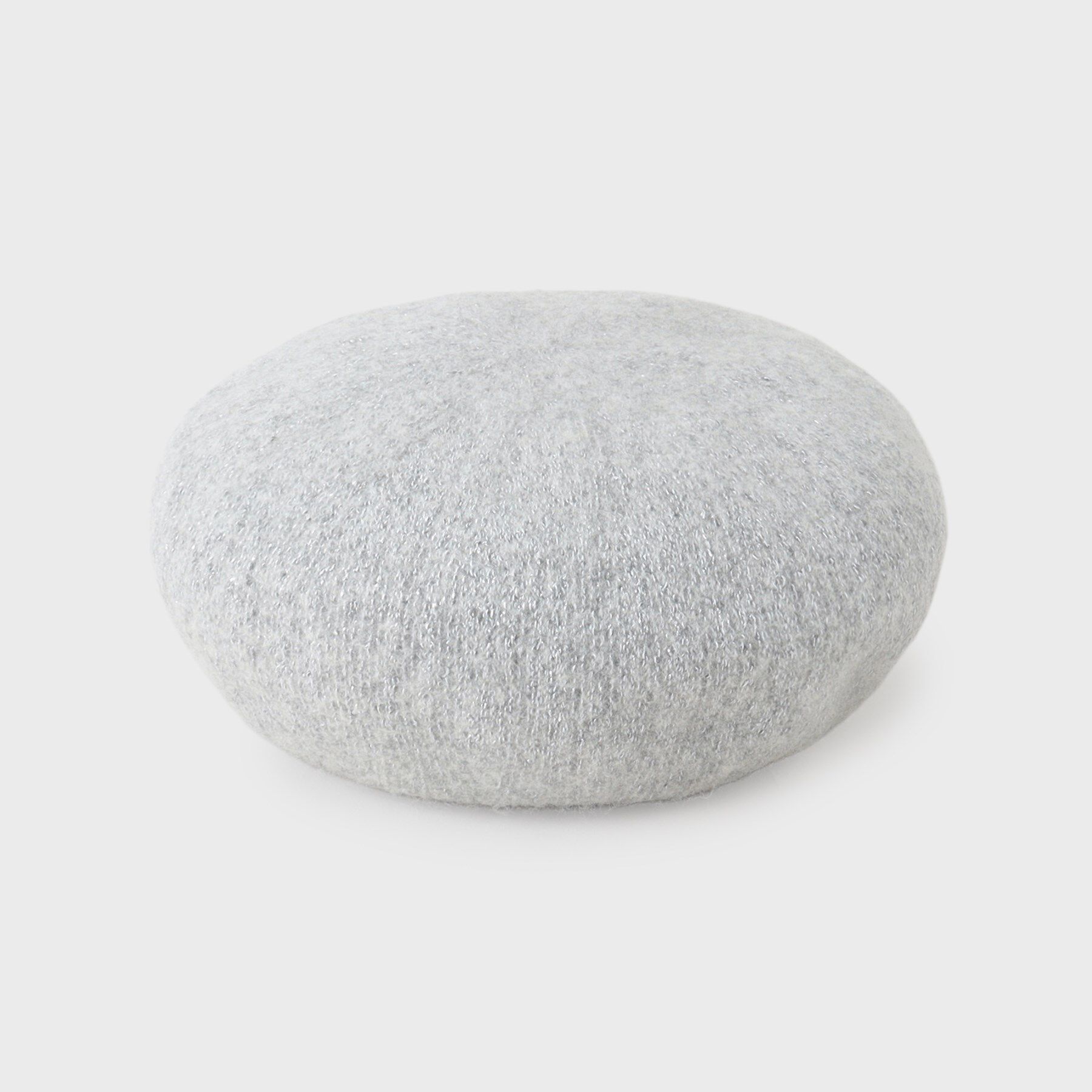 OPAQUE.CLIP「ラメ入りベレー帽」|ハンチング・ベレー帽|グレー(112)