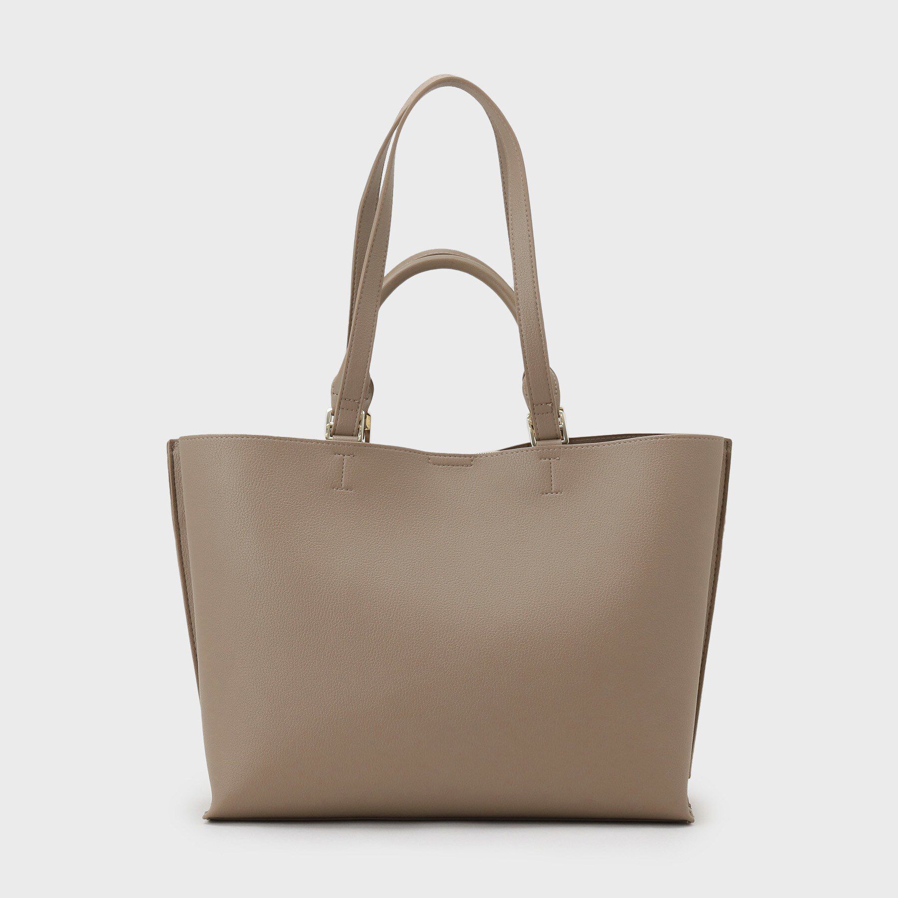 OPAQUE.CLIP「【2WAY/A4サイズ対応】シュリンク合皮トートバッグ」|トートバッグ|