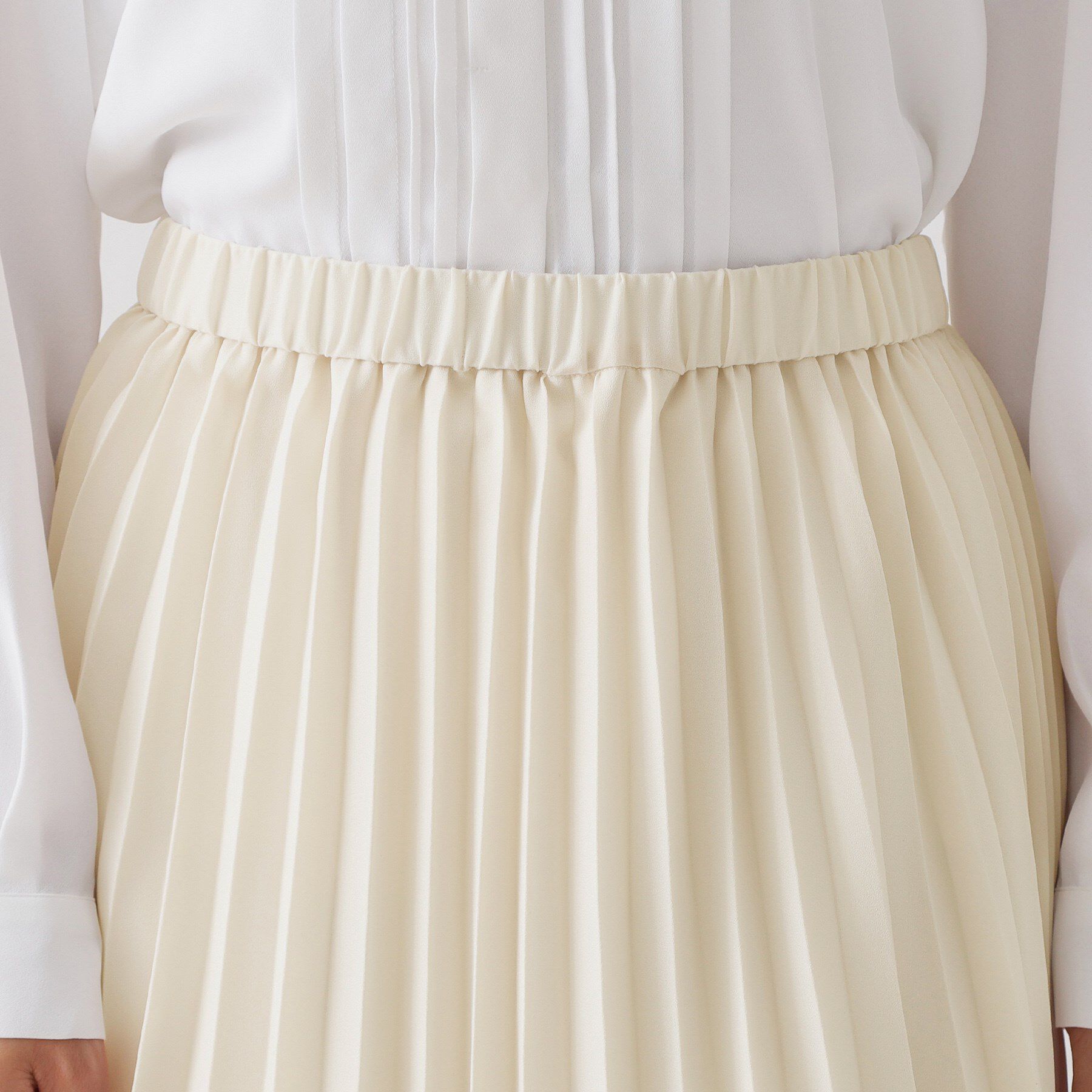 OPAQUE.CLIP「≪通勤・セレモニー対応≫プリーツスカート【洗濯機OK】」|スカート|