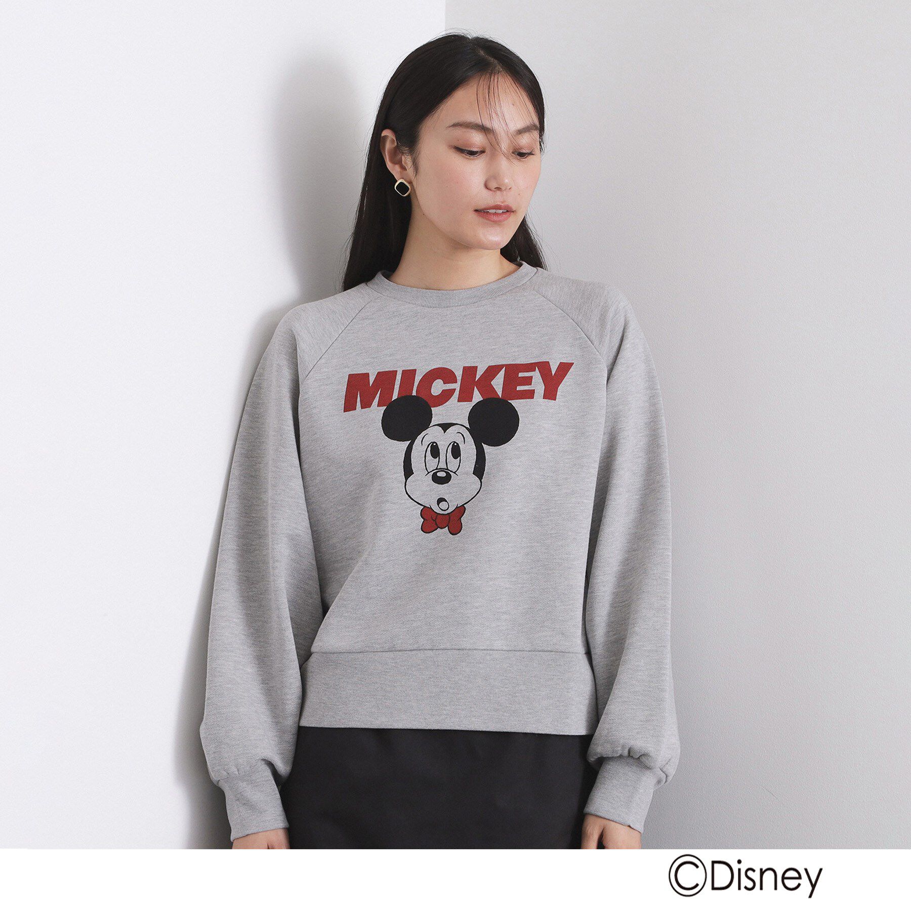 OPAQUE.CLIP「《Mickey Mouse》プリントアソートスウェット【洗濯機OK】」|パーカー|
