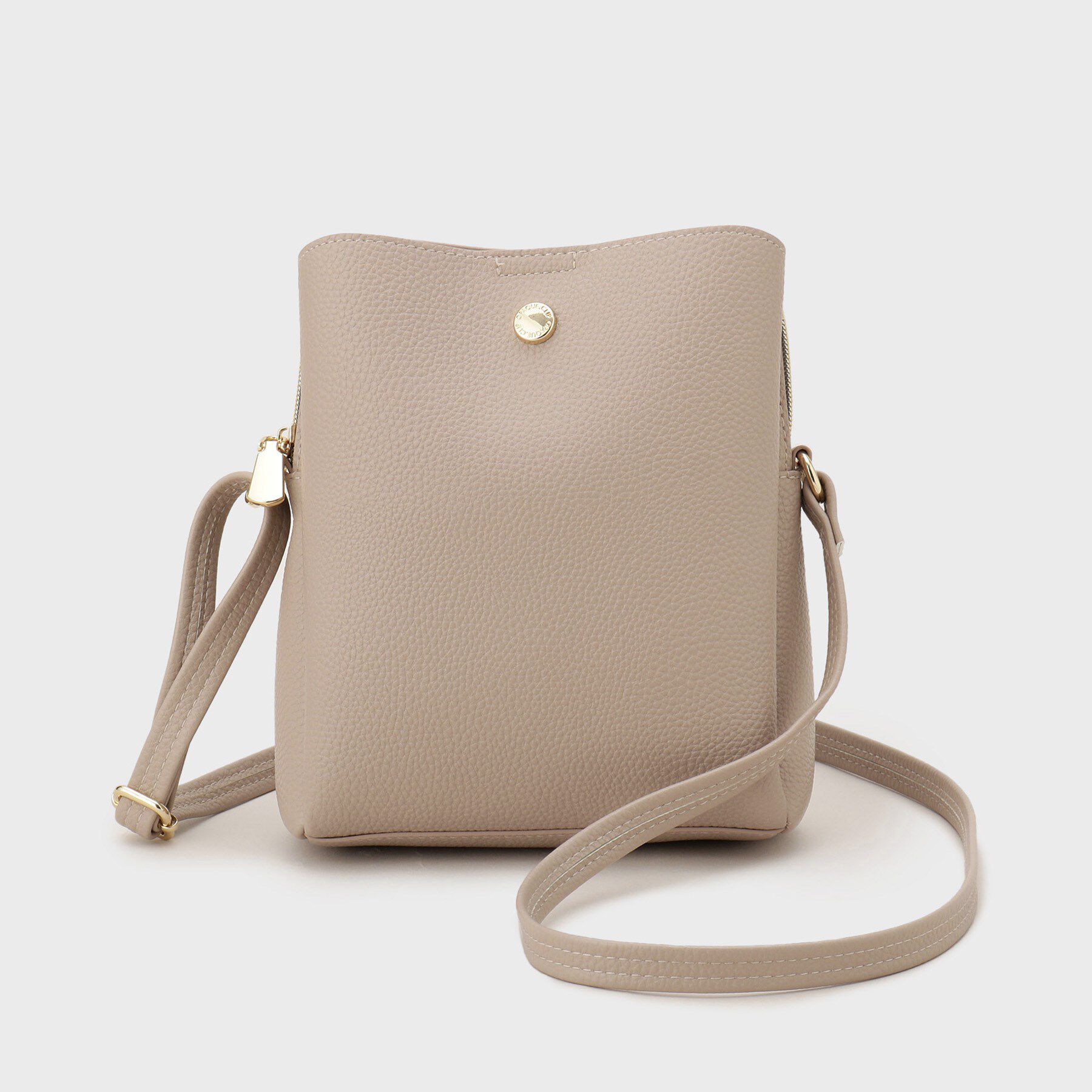 OPAQUE.CLIP「シュリンク合皮3層ミニショルダーバッグ【軽量／長さ調整可能】」|ショルダー・メッセンジャー|