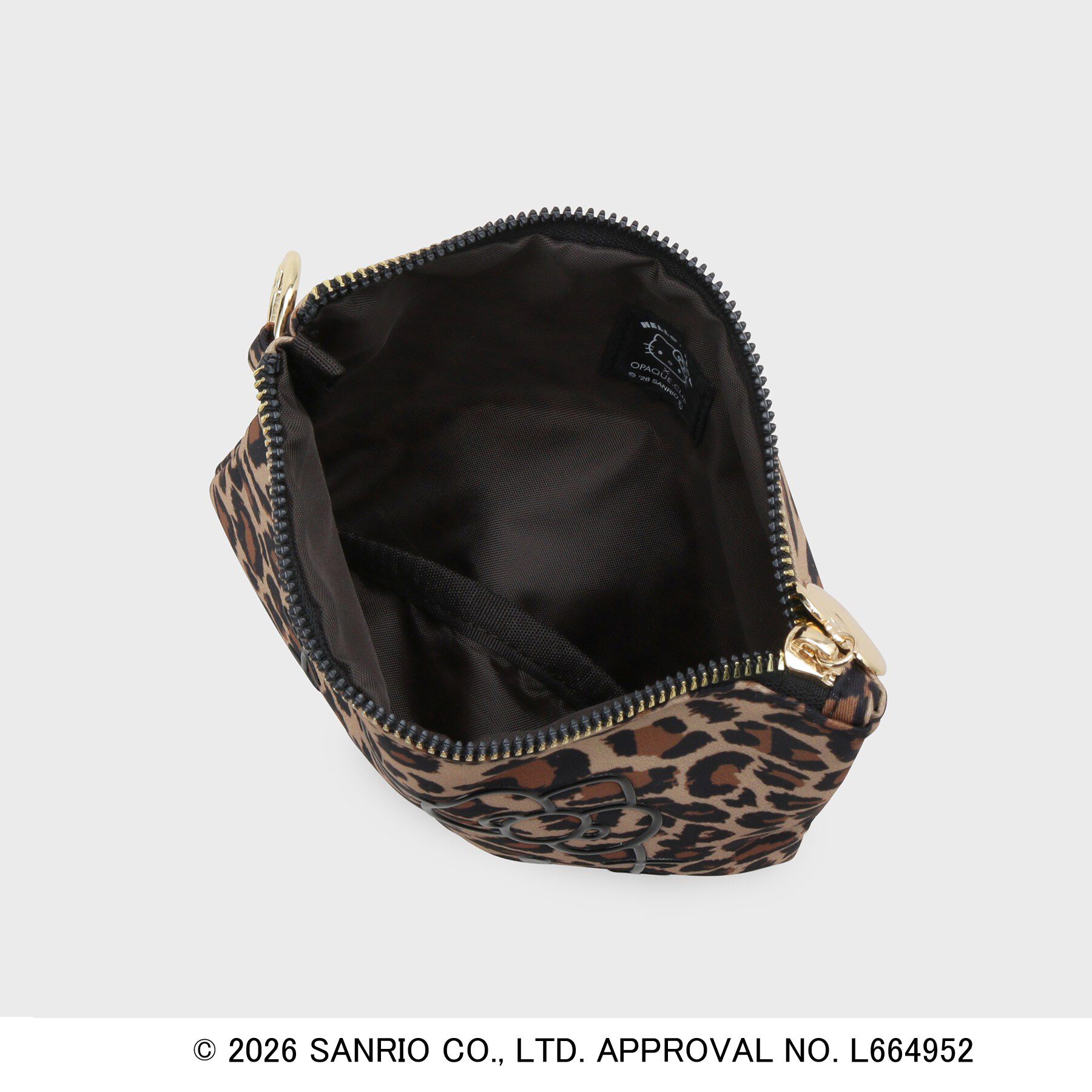 OPAQUE.CLIP「◆【ハローキティ】立体フェイスプリントスクエアポーチ」|ポーチ|