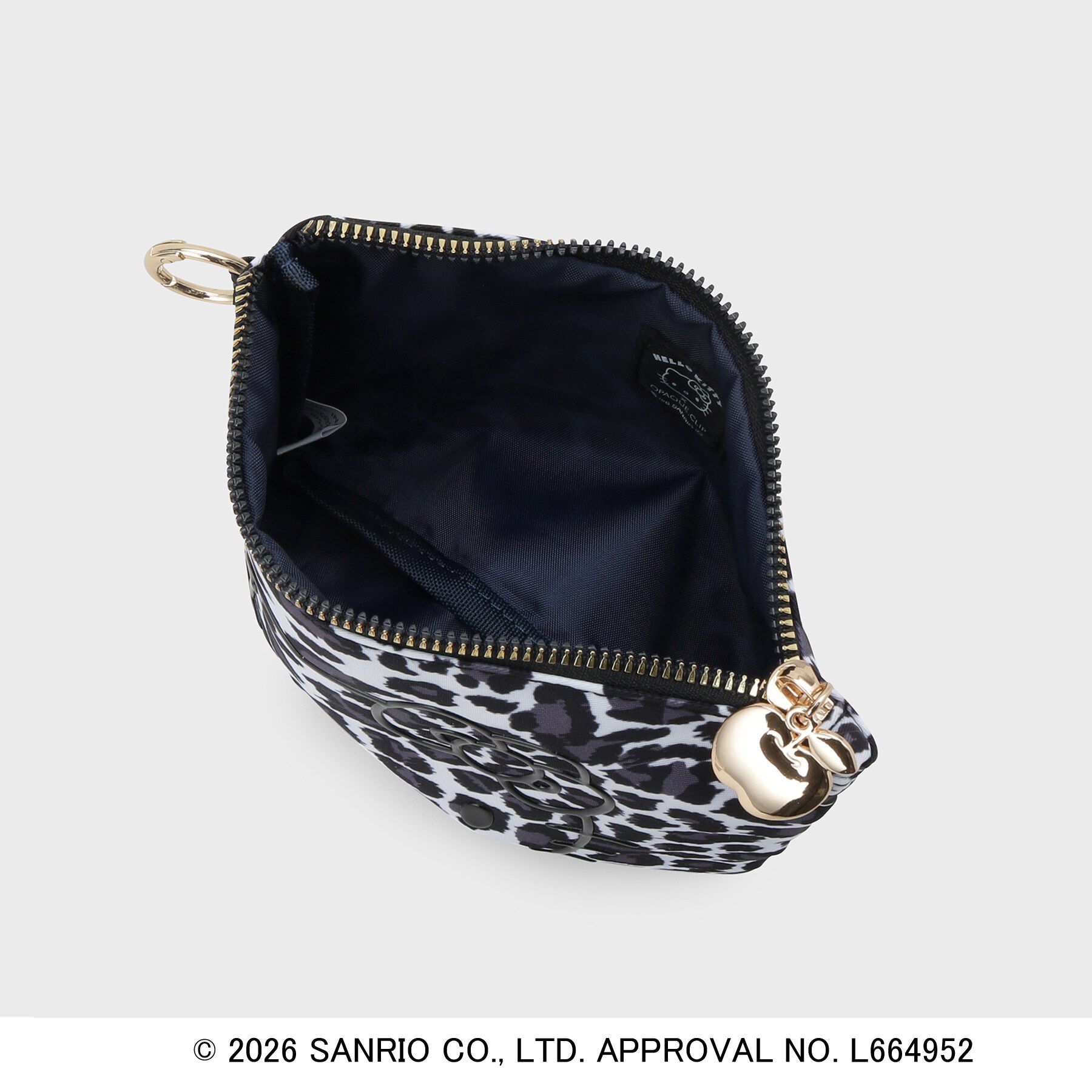 OPAQUE.CLIP「◆【ハローキティ】立体フェイスプリントスクエアポーチ」|ポーチ|