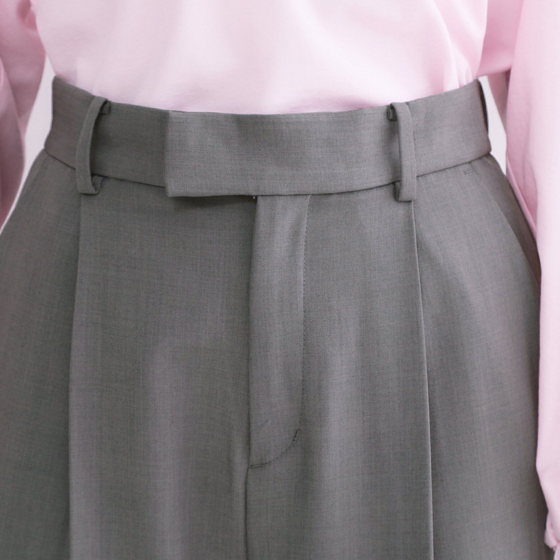 OPAQUE.CLIP「美脚ストレッチストレートワイドパンツ【洗濯機OK】」|その他|