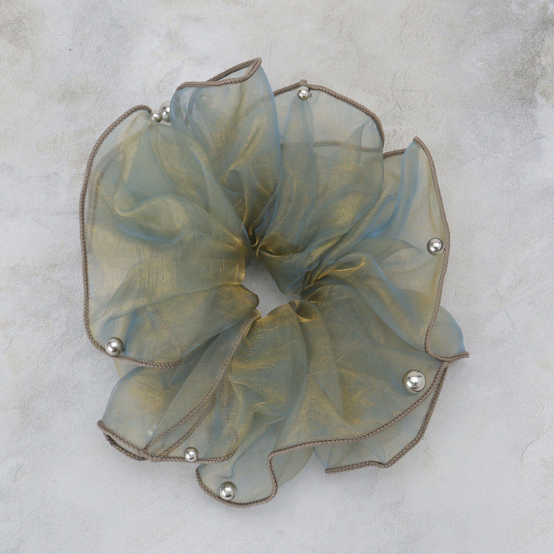 OPAQUE.CLIP「オーロラシアービッグシュシュ」|その他|ブルー(092)