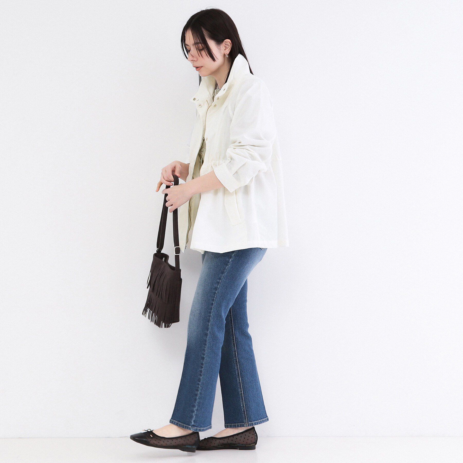 OPAQUE.CLIP「撥水スタンドZIPブルゾン【洗濯機OK/UVケア/花粉対応】」|ブルゾン・スタジャン|