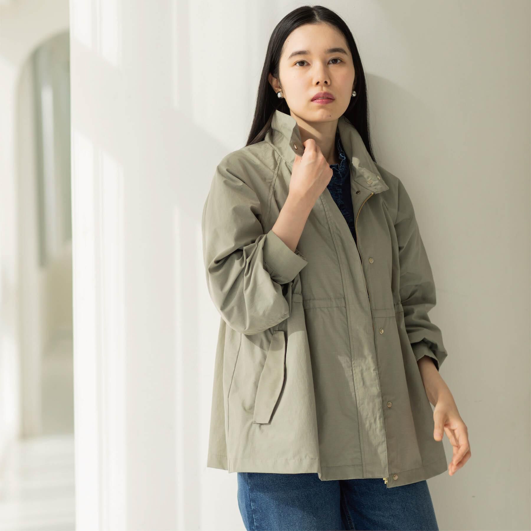 OPAQUE.CLIP「撥水スタンドZIPブルゾン【洗濯機OK/UVケア/花粉対応】」|ブルゾン・スタジャン|