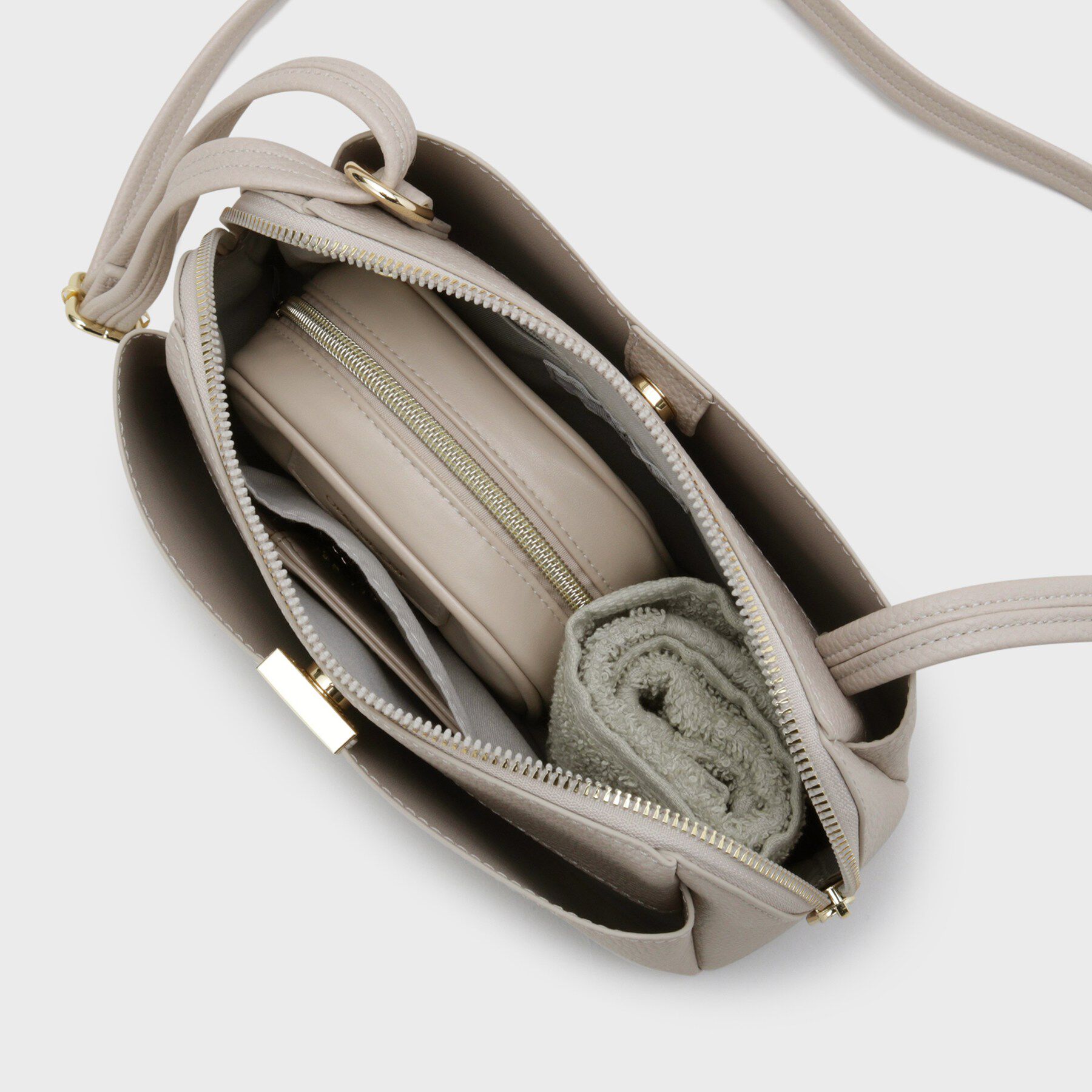 OPAQUE.CLIP「シュリンクメタルミニショルダー」|ショルダー・メッセンジャー|