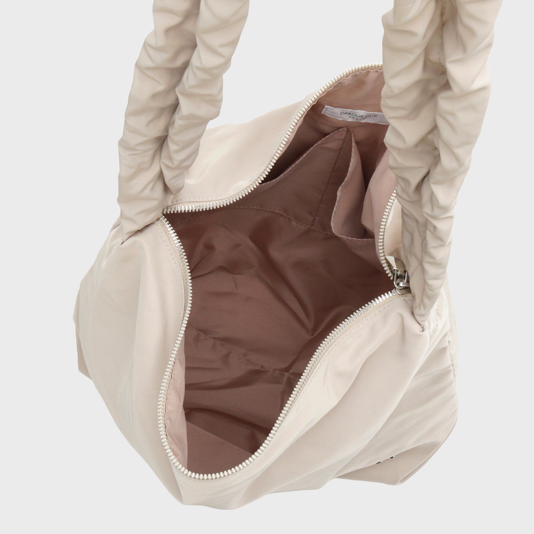 OPAQUE.CLIP「ドロストフリルハンドルA4ショルダー」|ショルダー・メッセンジャー|