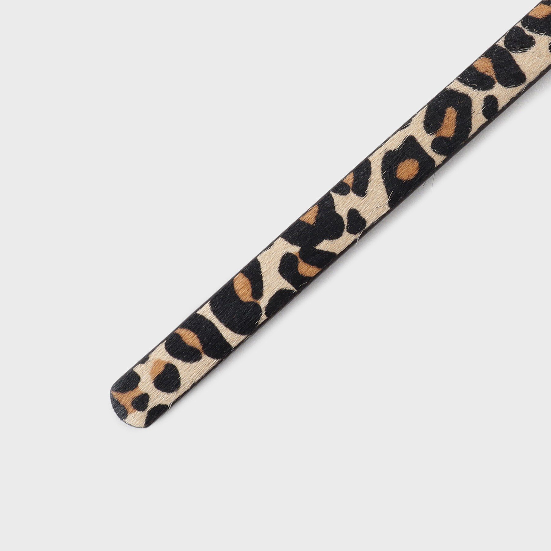 OPAQUE.CLIP「本革ノンホールスライドアニマルベルト」|ベルト|