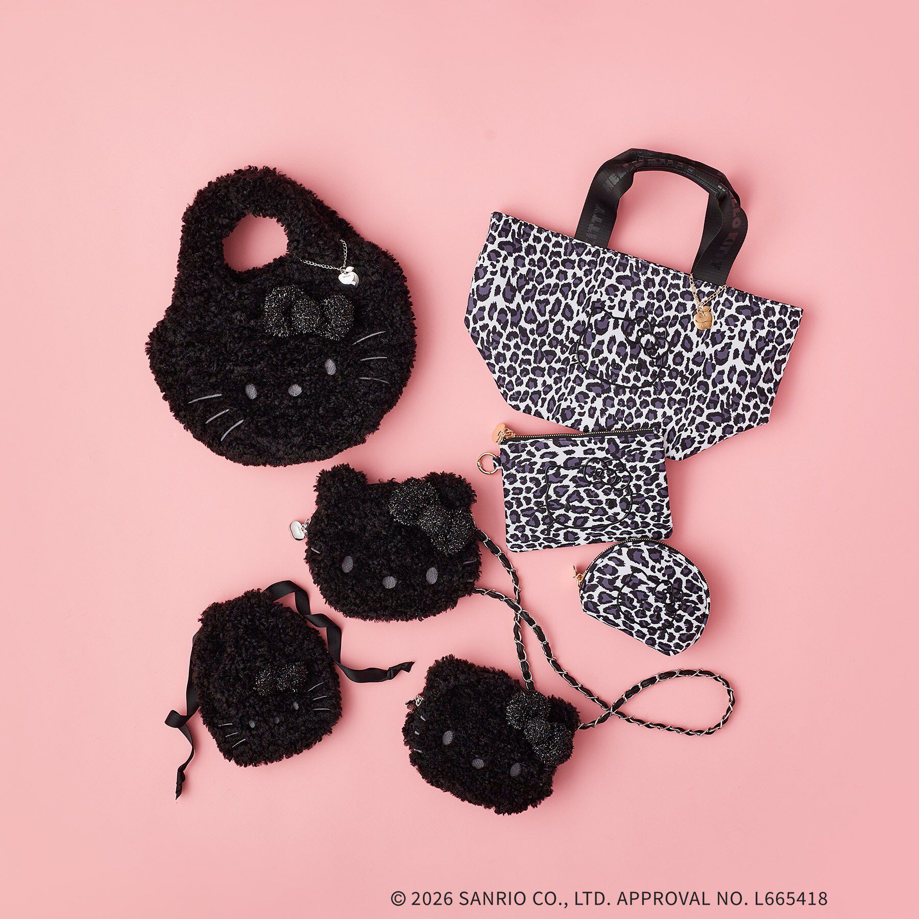 OPAQUE.CLIP「◆【ハローキティ】フェイス型2WAYキラふわミニショルダーバッグ」|ショルダー・メッセンジャー|