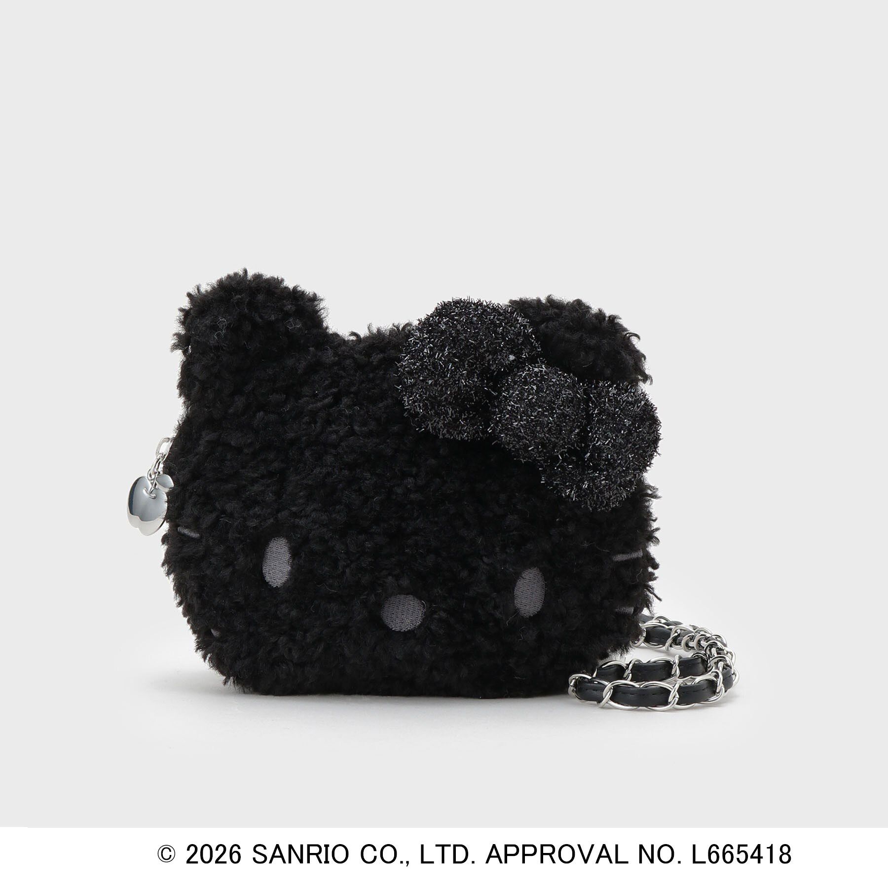 OPAQUE.CLIP「◆【ハローキティ】フェイス型2WAYキラふわミニショルダーバッグ」|ショルダー・メッセンジャー|ブラック(819)