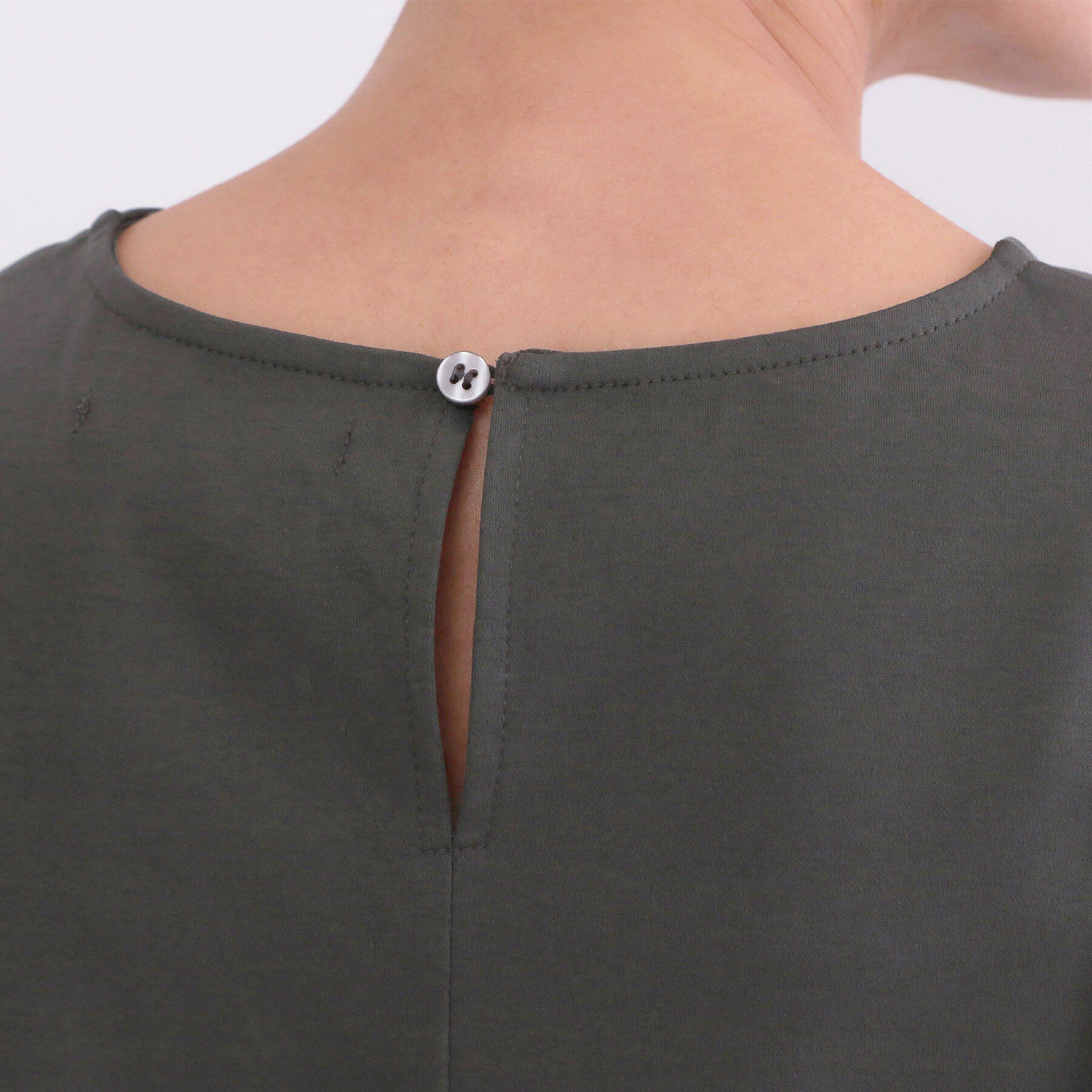 OPAQUE.CLIP「ペプラムドッキングカットソー【洗濯機OK】」|Tシャツ・カットソー|