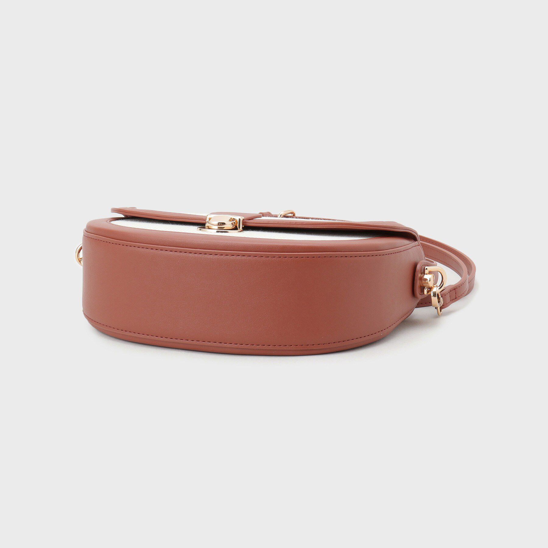 OPAQUE.CLIP「【2WAY】キャンバス&times;合皮コンビフロントデザインバッグ」|ショルダー・メッセンジャー|