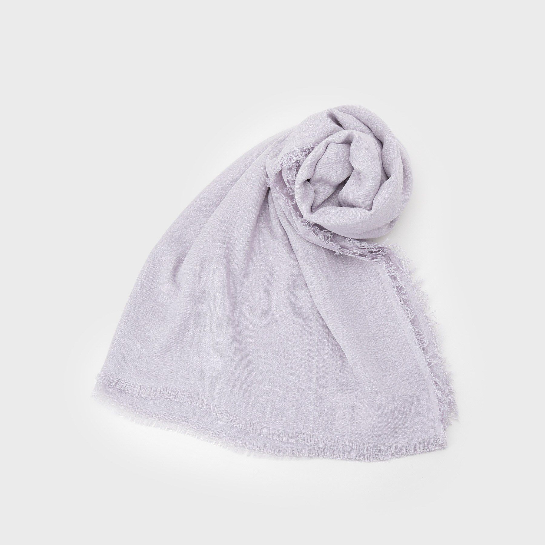 OPAQUE.CLIP「大判シアーストール」|ストール|ラベンダー(880)
