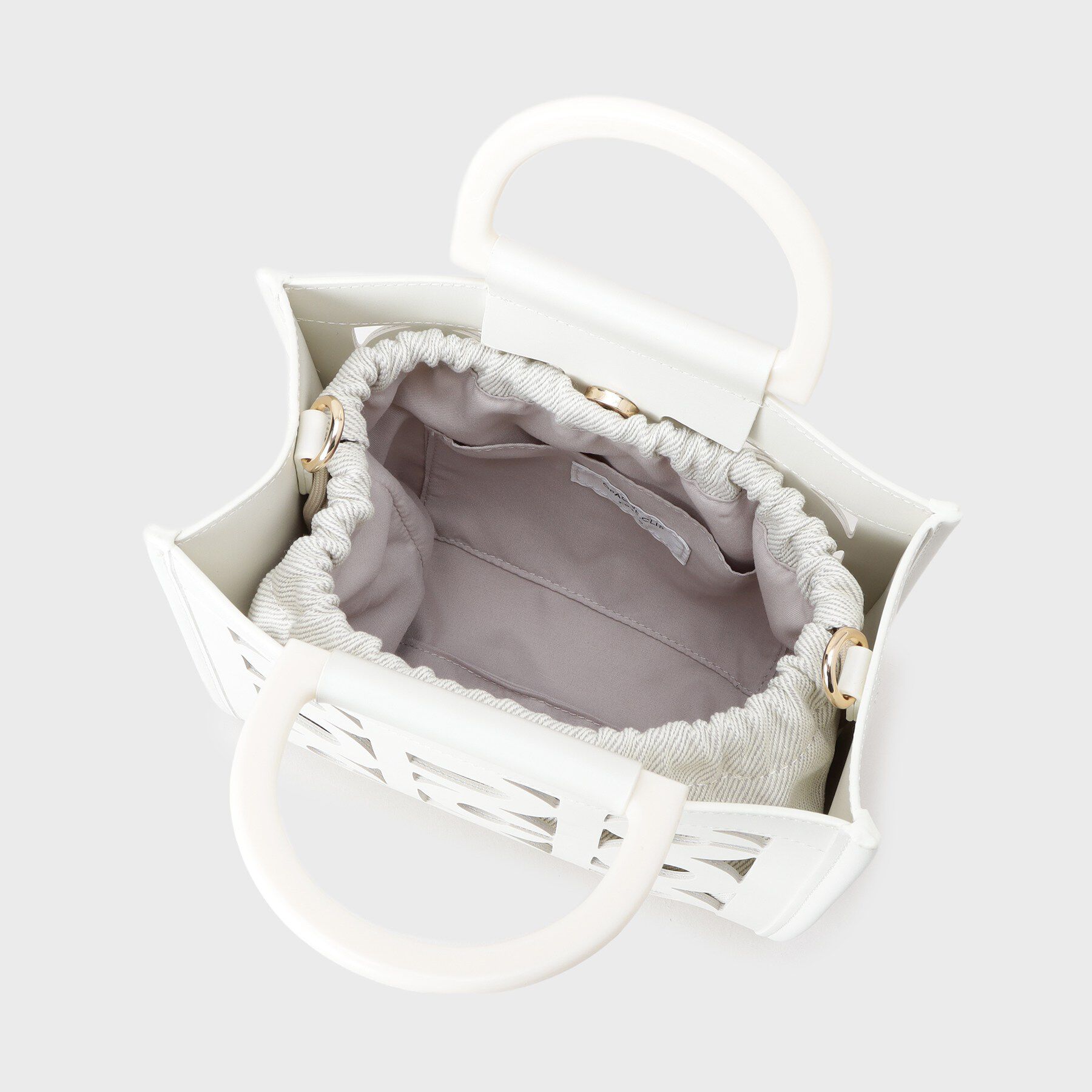 OPAQUE.CLIP「2WAYパンチングショルダートート」|トートバッグ|