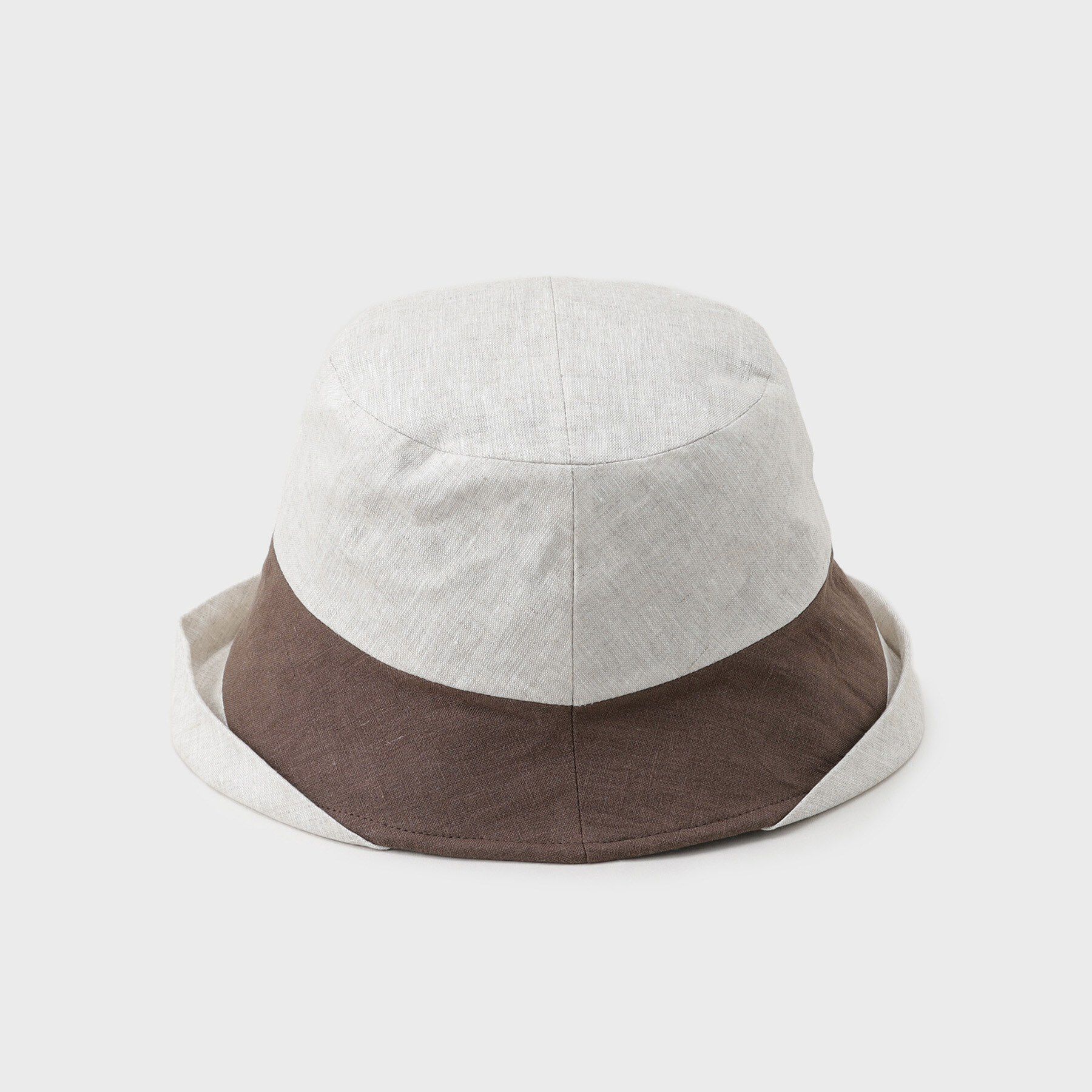 OPAQUE.CLIP「リネンバイカラーハット」|ハット|