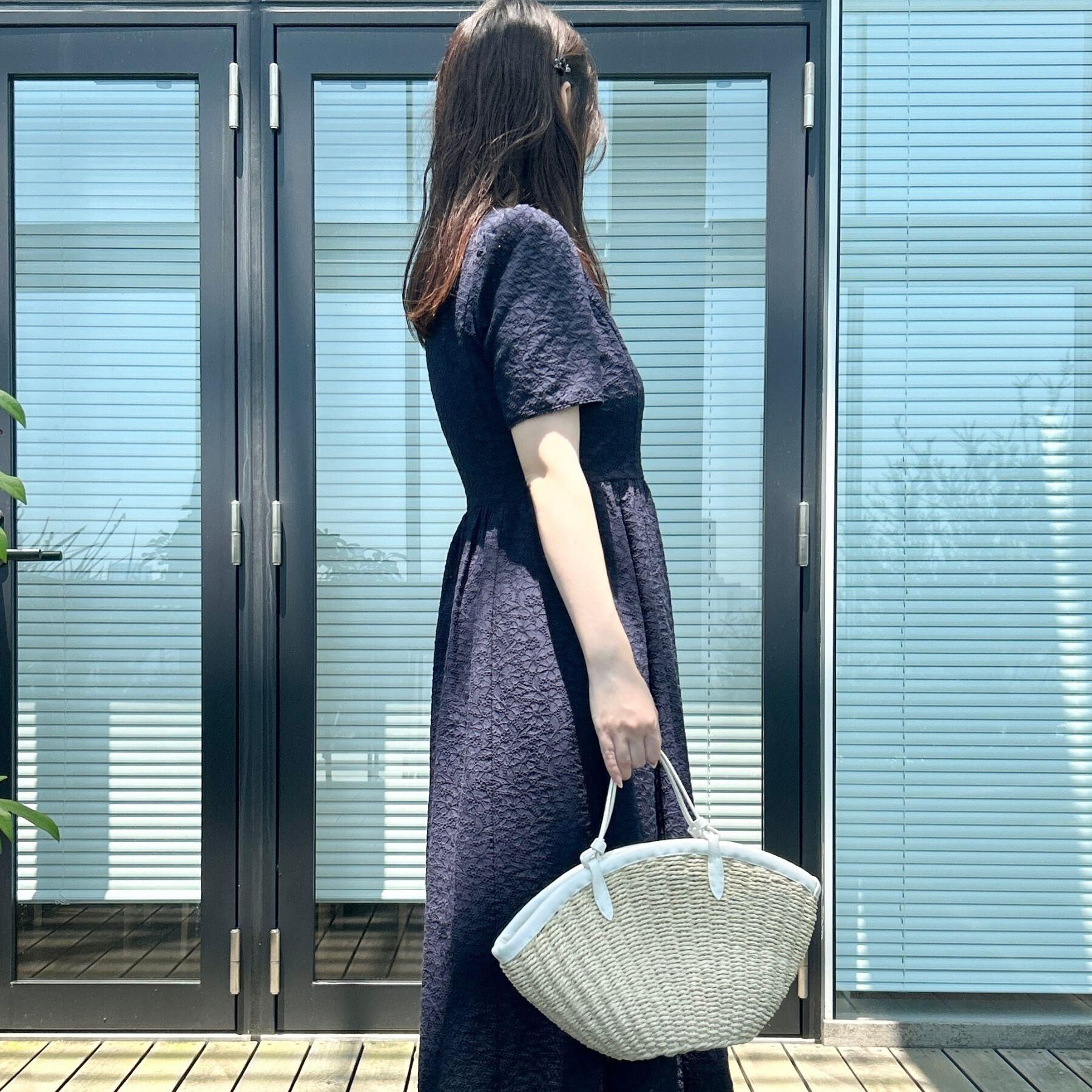 Couture broach「【一枚で着映える・華やか・花柄刺繍】カットワークレースワンピ」|ワンピース|