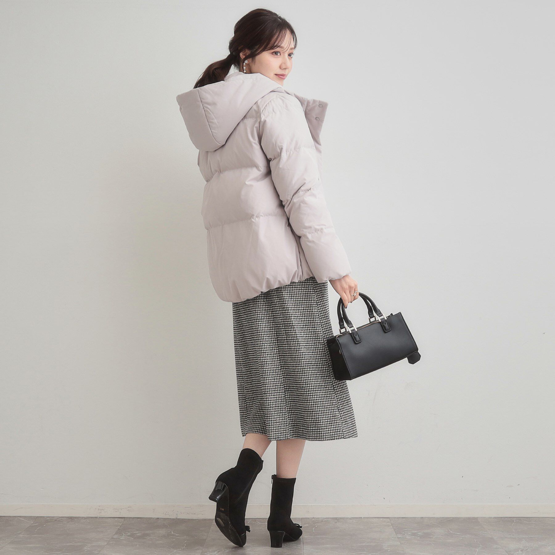 Couture broach「【冬の名品・撥水】愛されダウン」|ダウン|