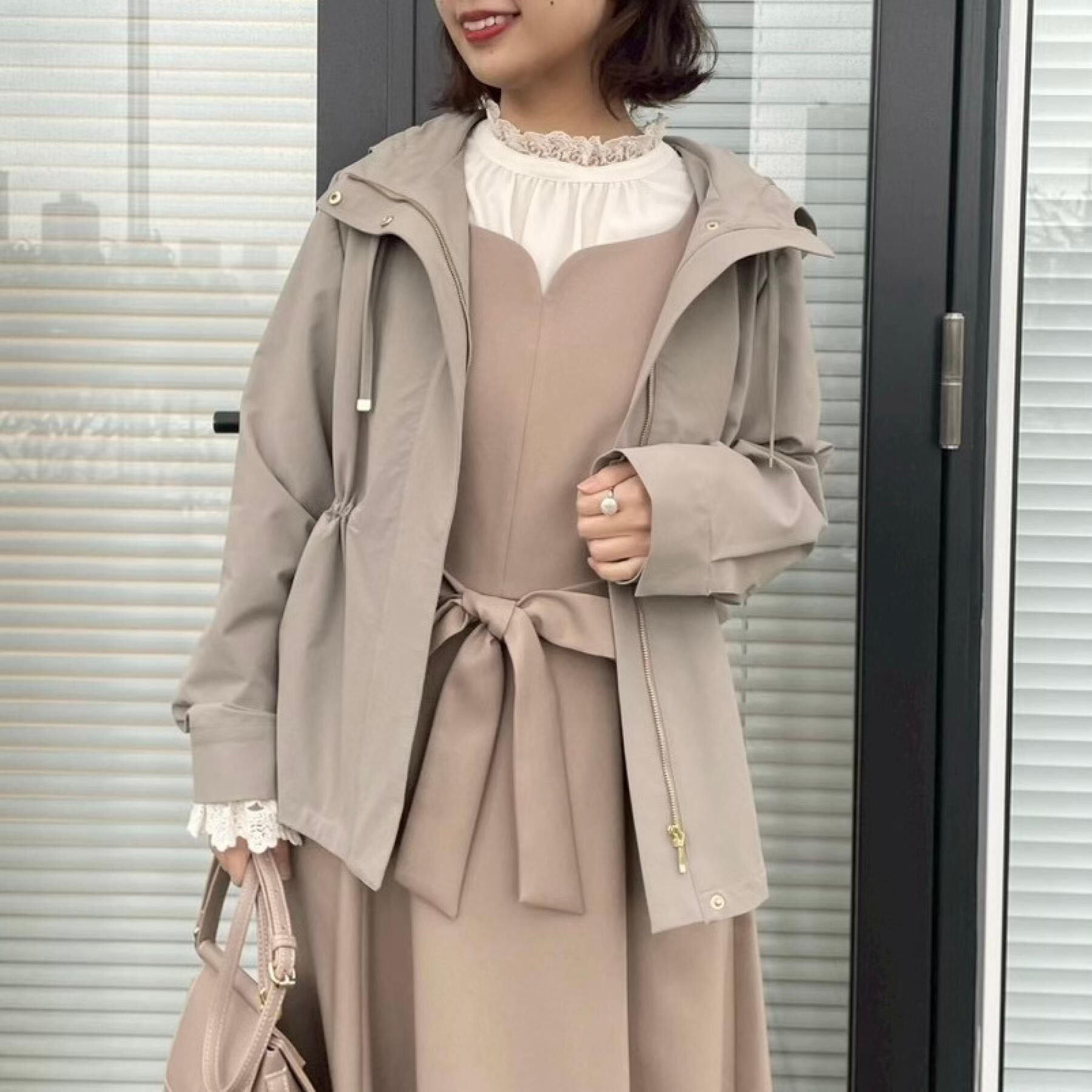 Couture broach「【撥水・洗える】愛されマンパ」|ブルゾン・スタジャン|