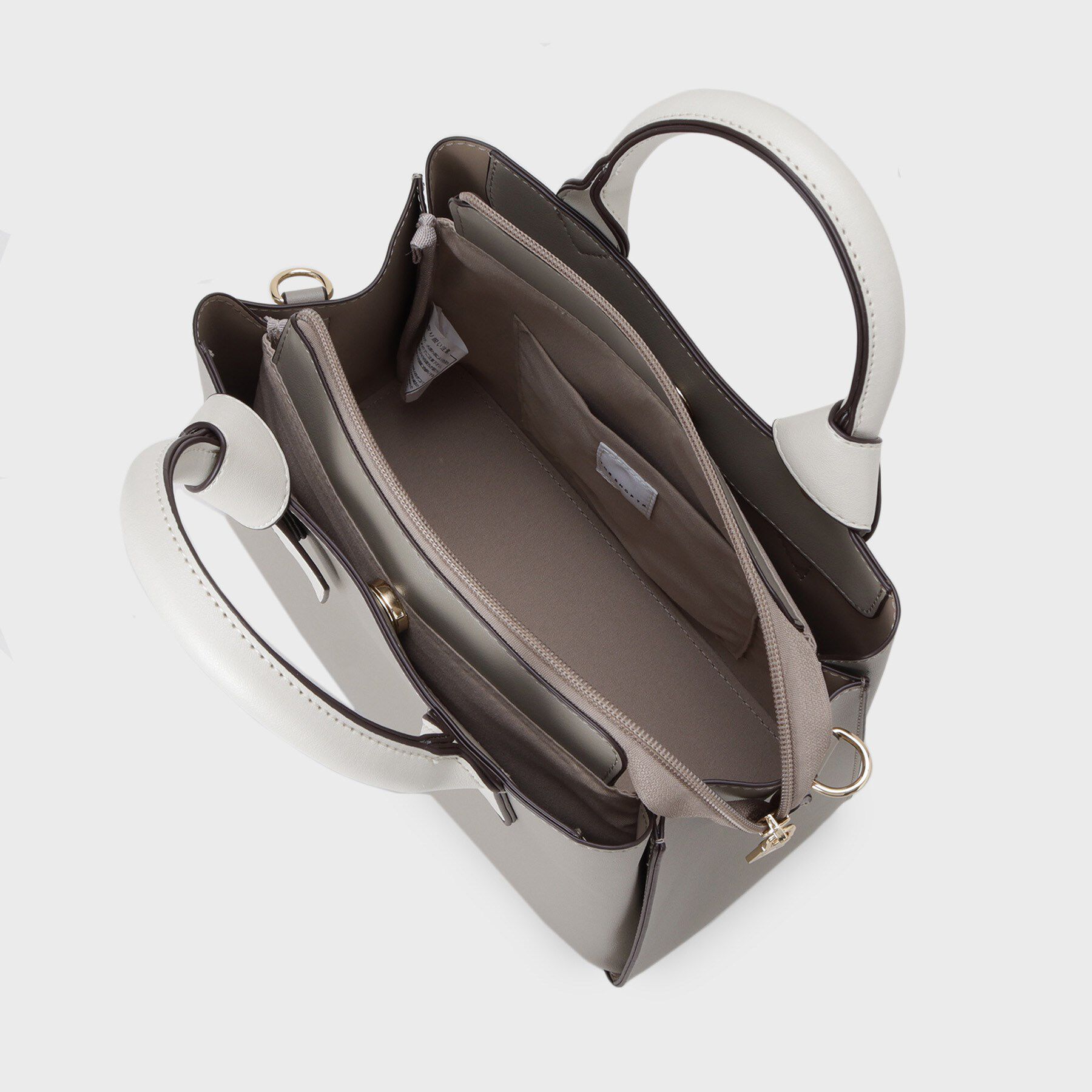 THE SHOP TK「バイカラー合皮ショルダーバッグ」|ショルダー・メッセンジャー|