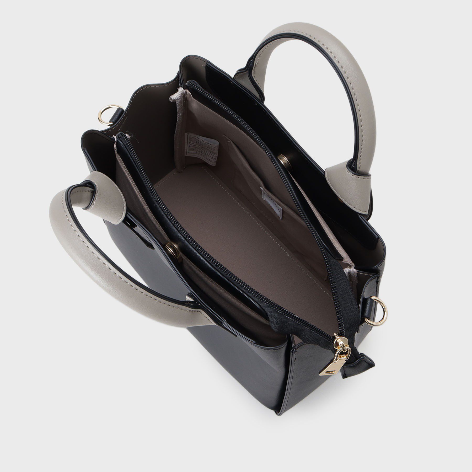 THE SHOP TK「バイカラー合皮ショルダーバッグ」|ショルダー・メッセンジャー|