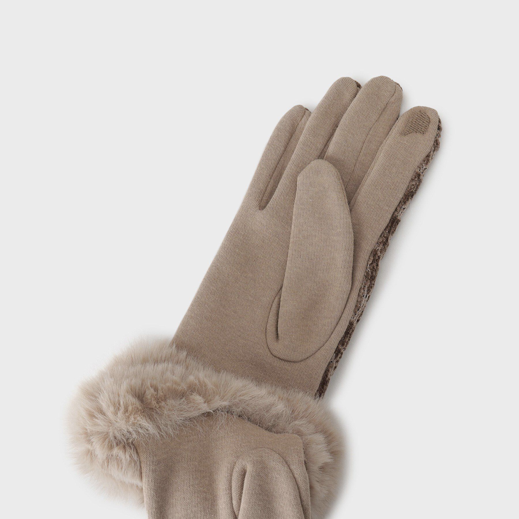 THE SHOP TK「ファーグローブ」|手袋|