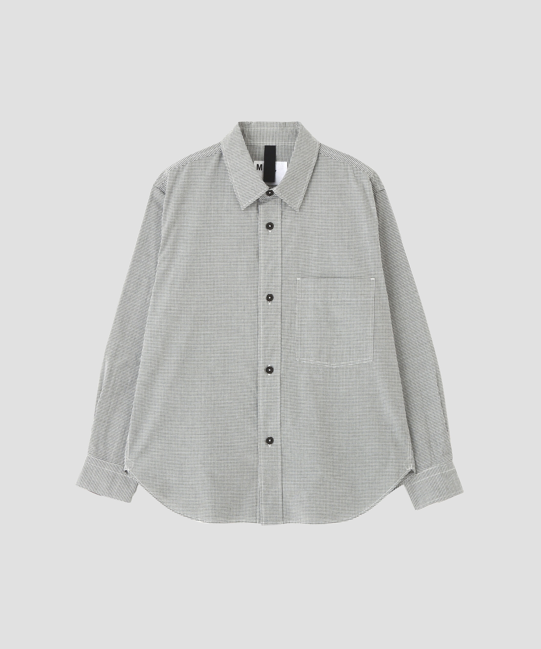 MHL.「TINY GINGHAM COTTON SHIRT」|シャツ・ブラウス|
