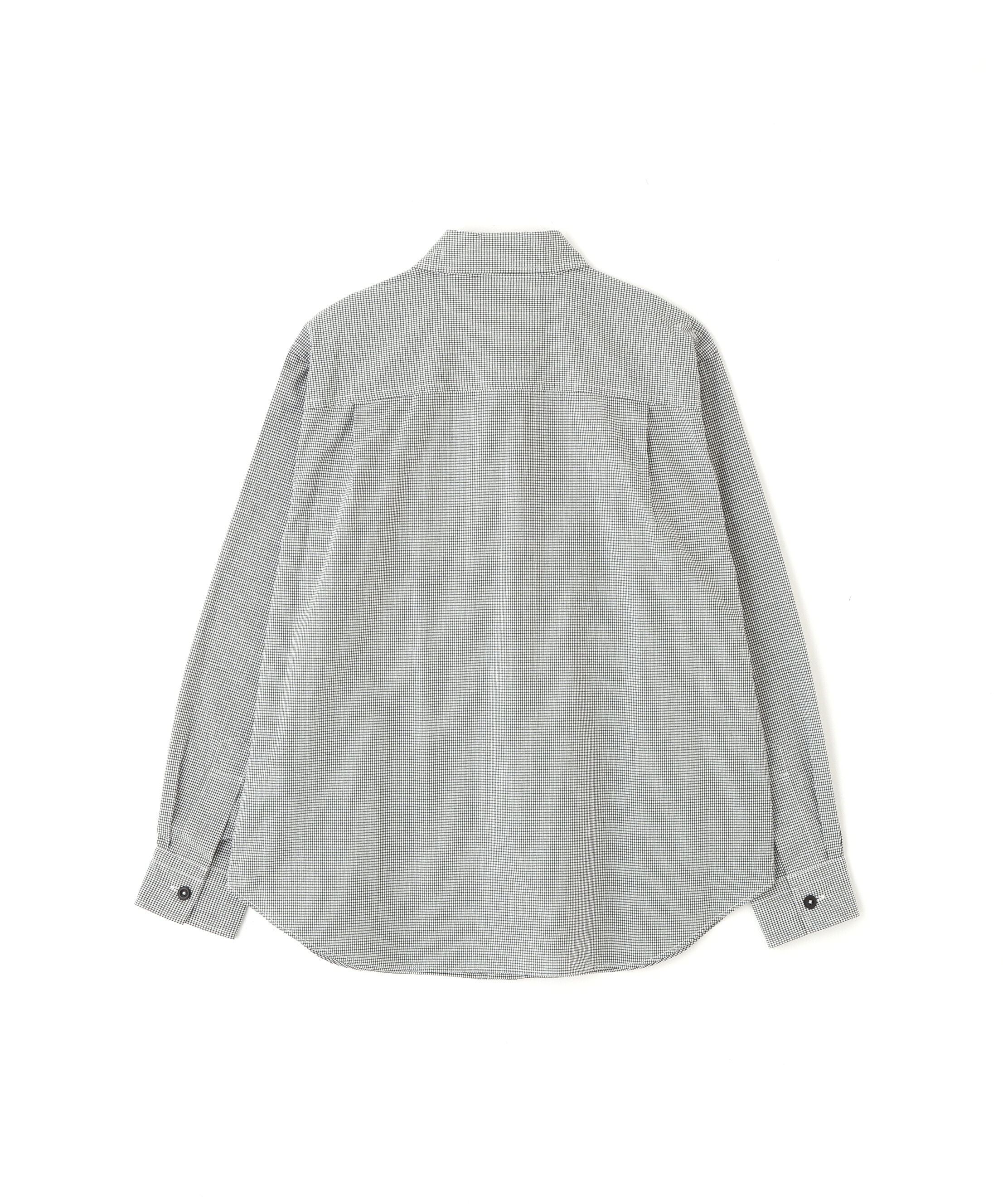 MHL.「TINY GINGHAM COTTON SHIRT」|シャツ・ブラウス|