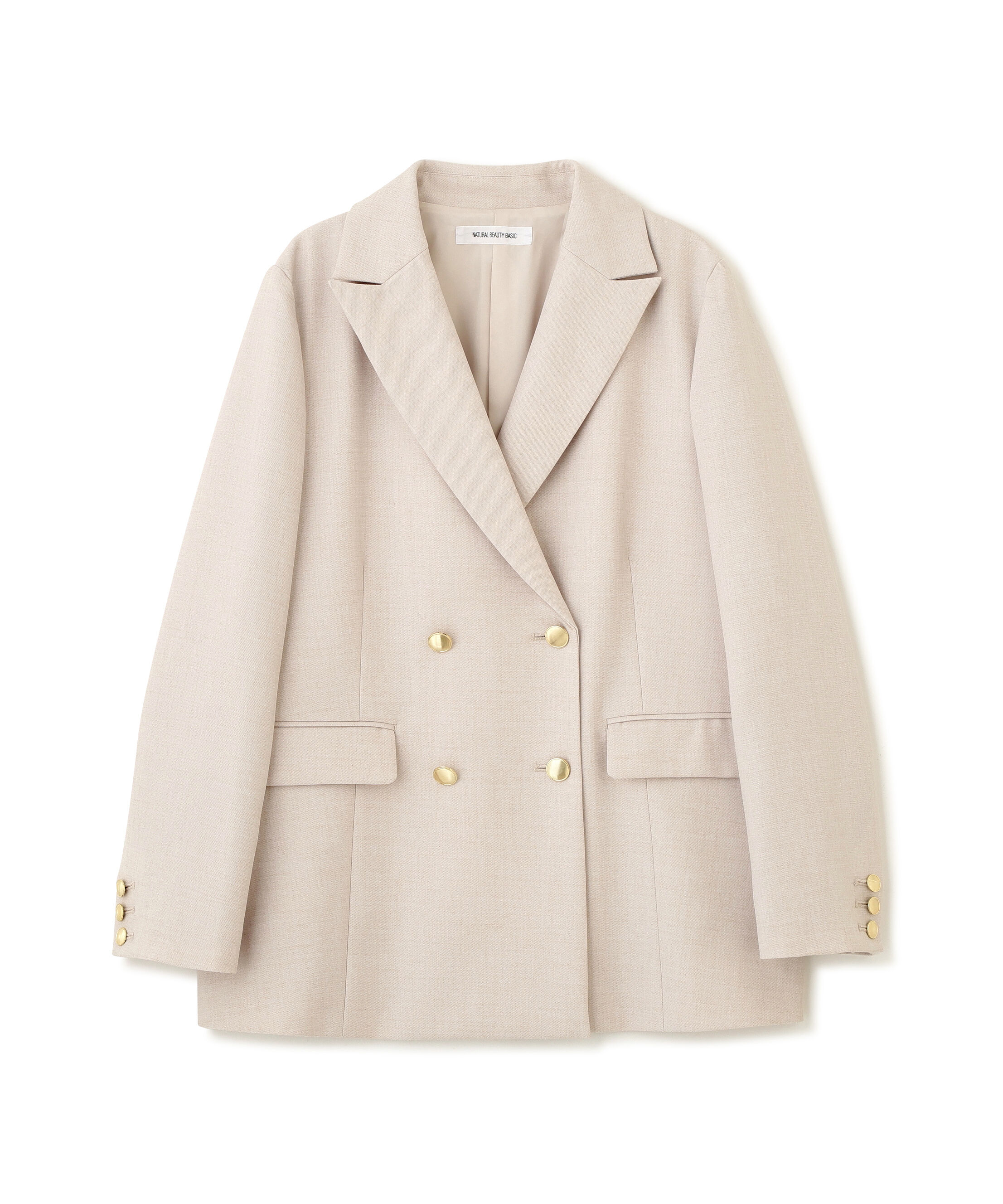  「ダブルブレスト  SETUP ボクシージャケット」|ブルゾン・スタジャン|