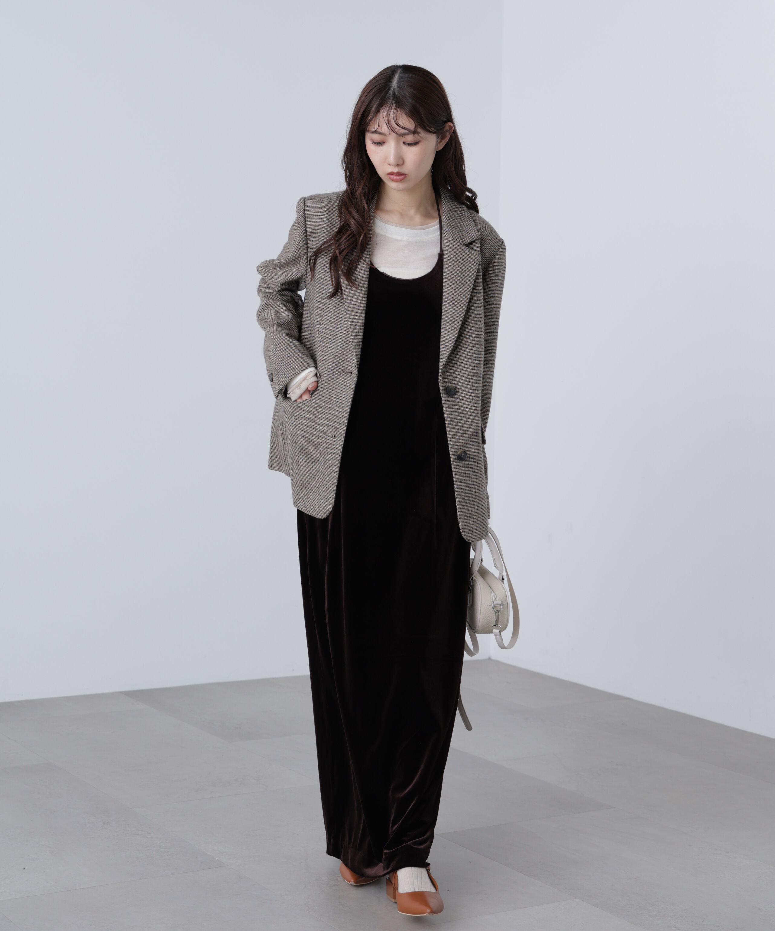  「ウール混オーバーサイズジャケット」|その他|