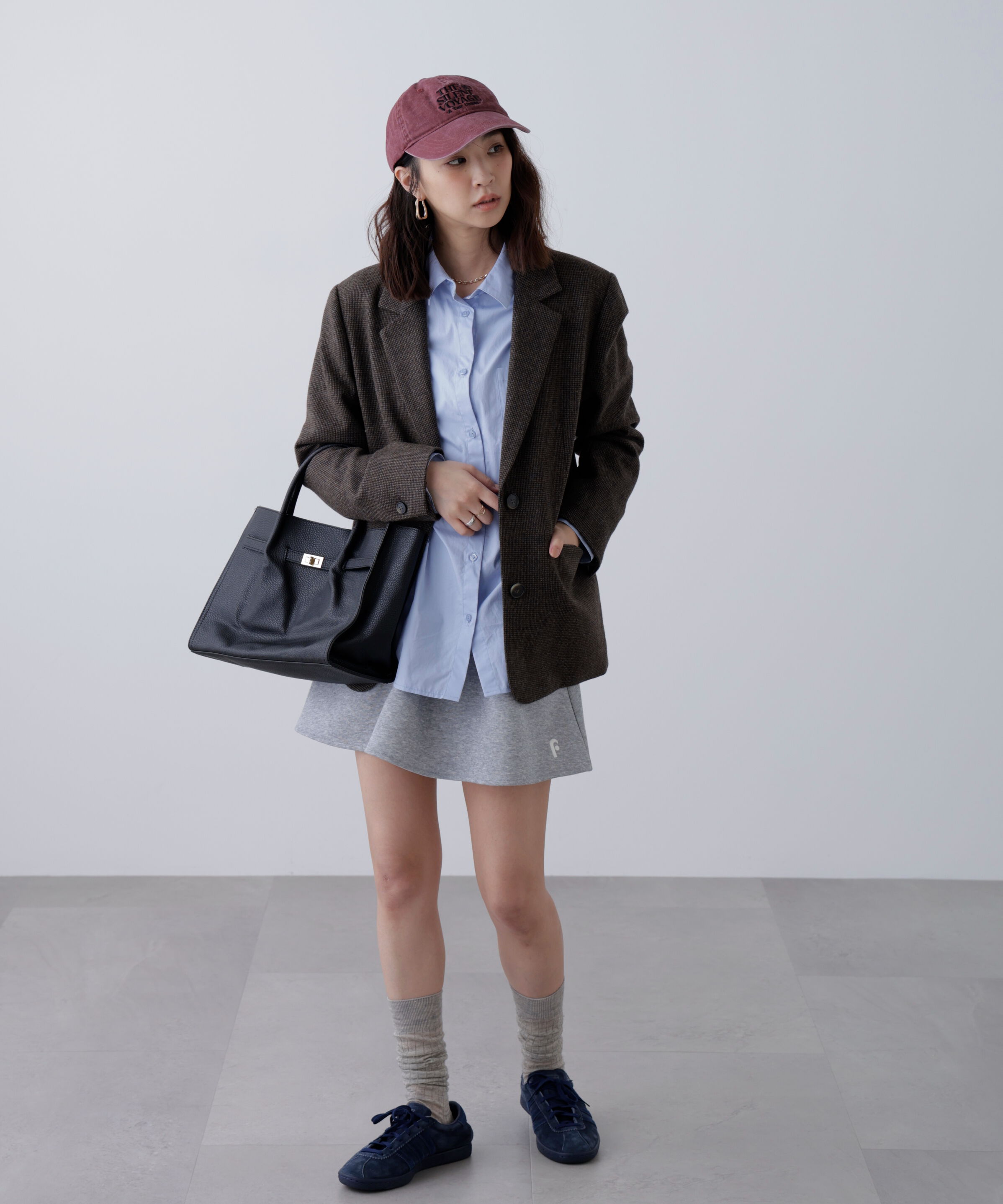  「ウール混オーバーサイズジャケット」|その他|