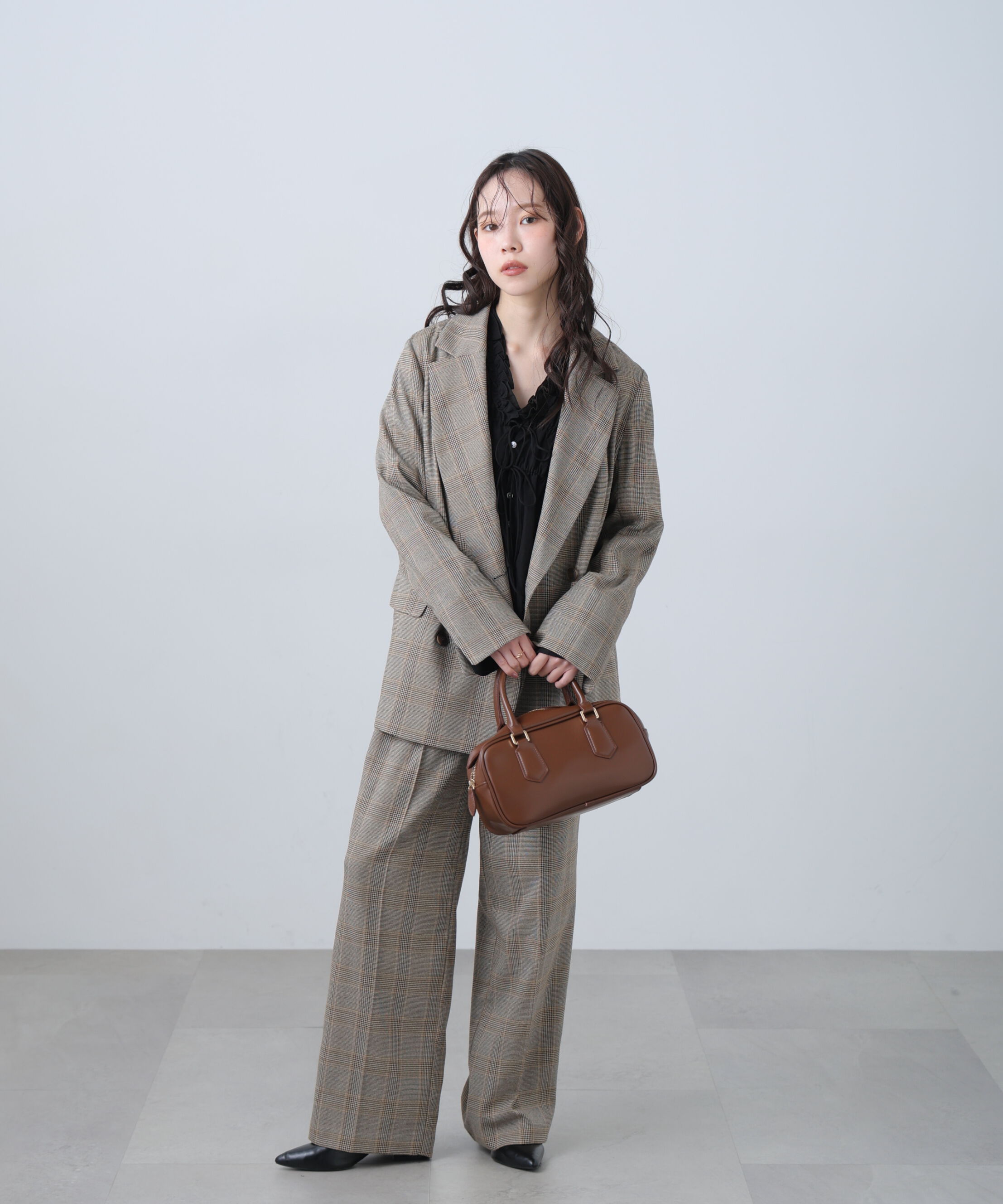  「麻調合繊ダブルブレストジャケット」|その他|