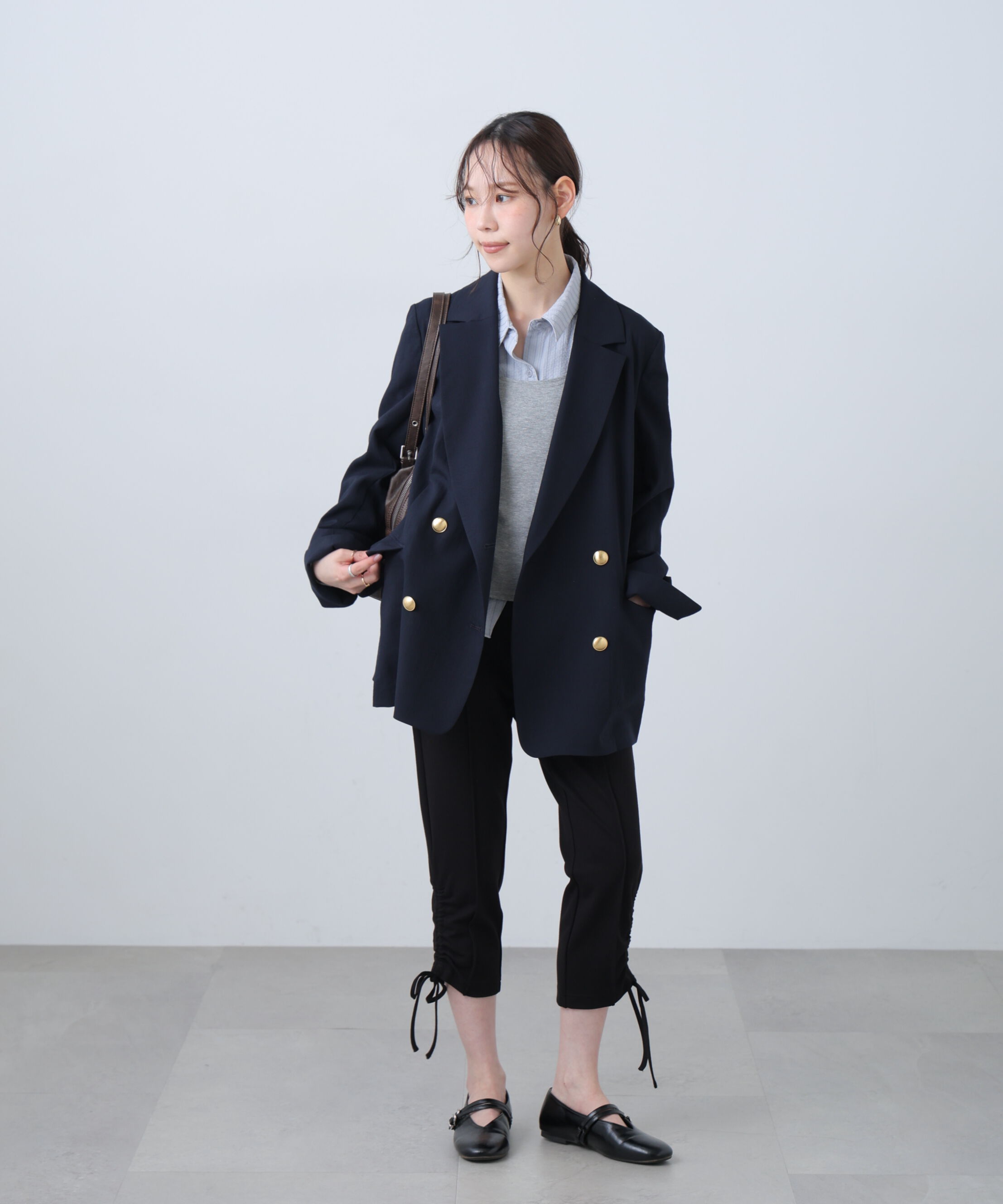  「麻調合繊ダブルブレストジャケット」|その他|