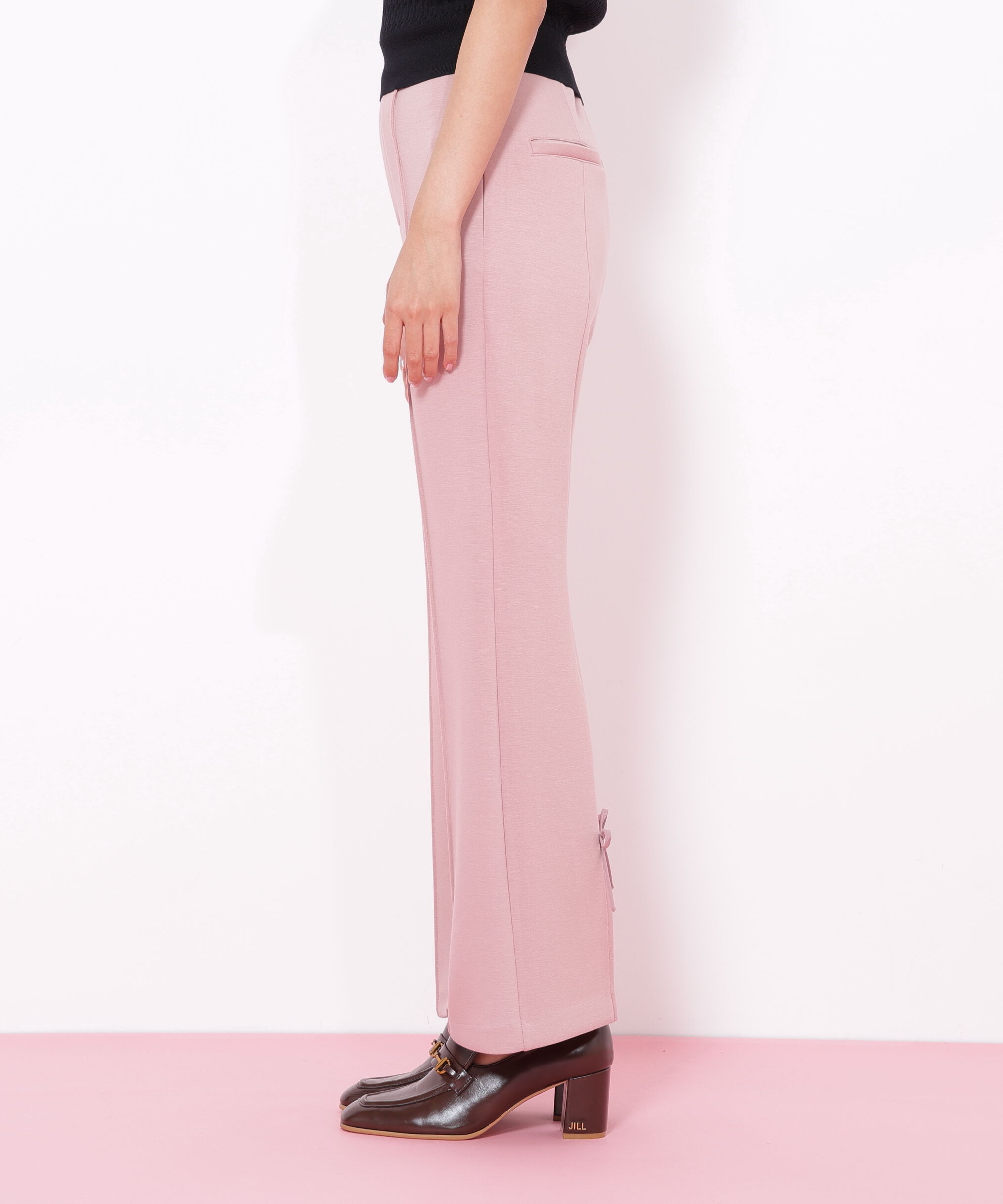  「バックリボンフレアパンツ」|その他|