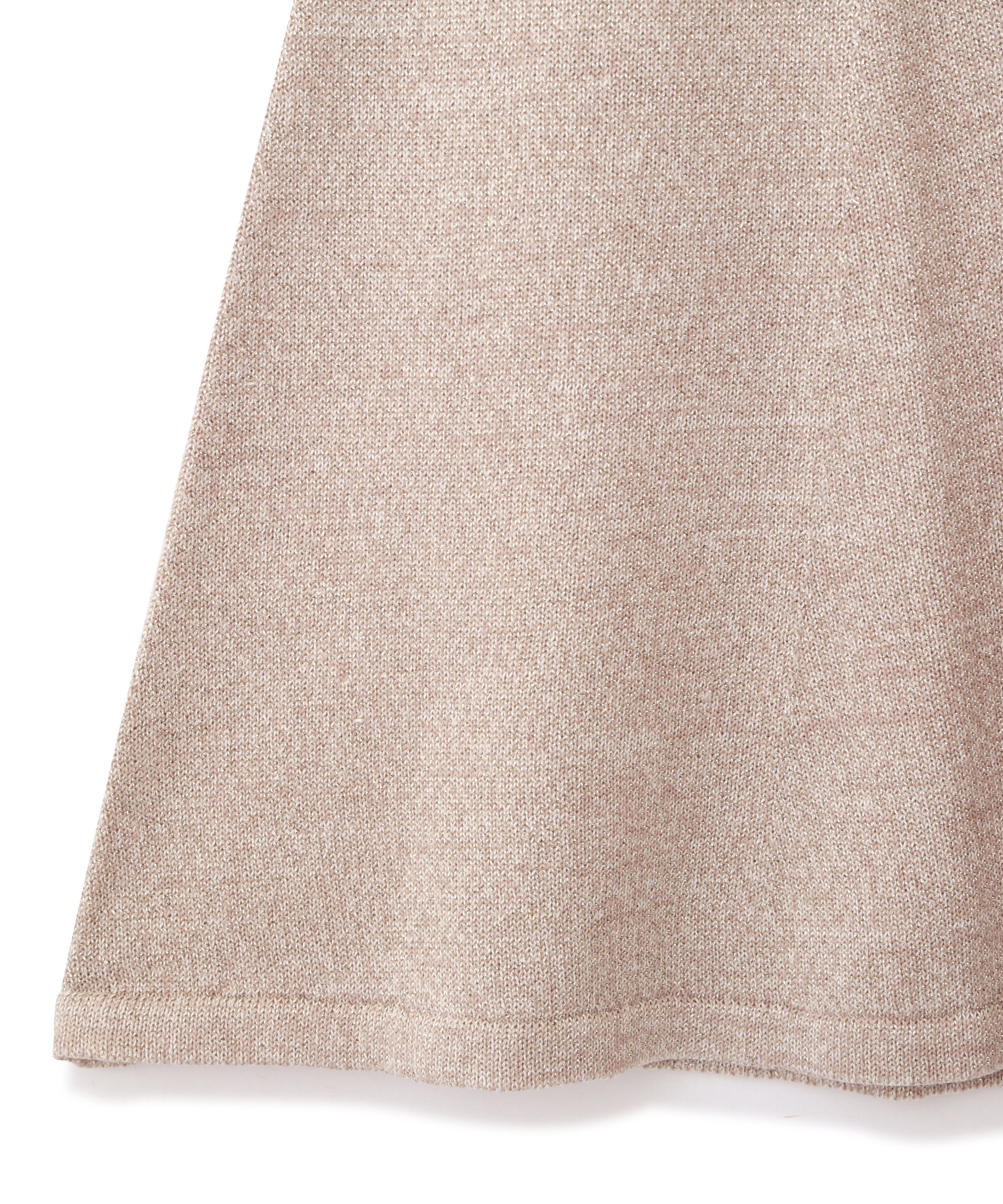  「ラメツイード配色ニットワンピース」|ワンピース|