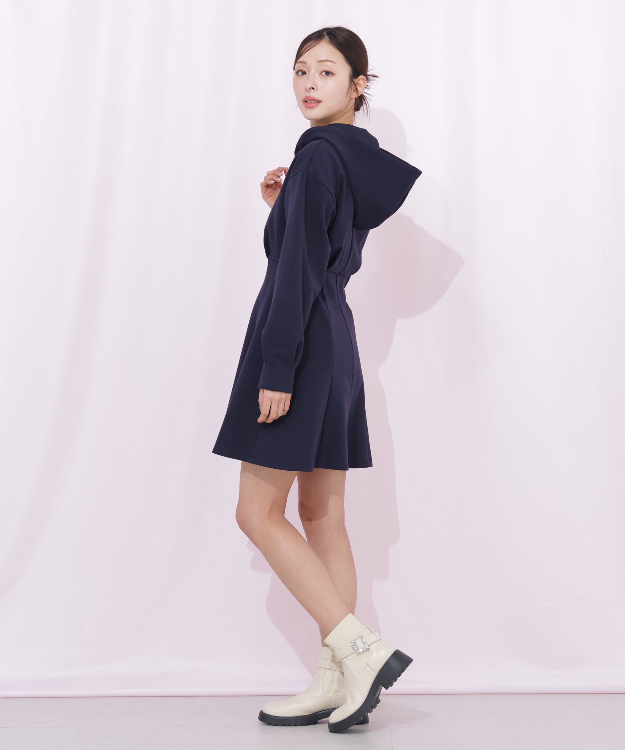  「ダイバーフーディーミニワンピース」|ワンピース|