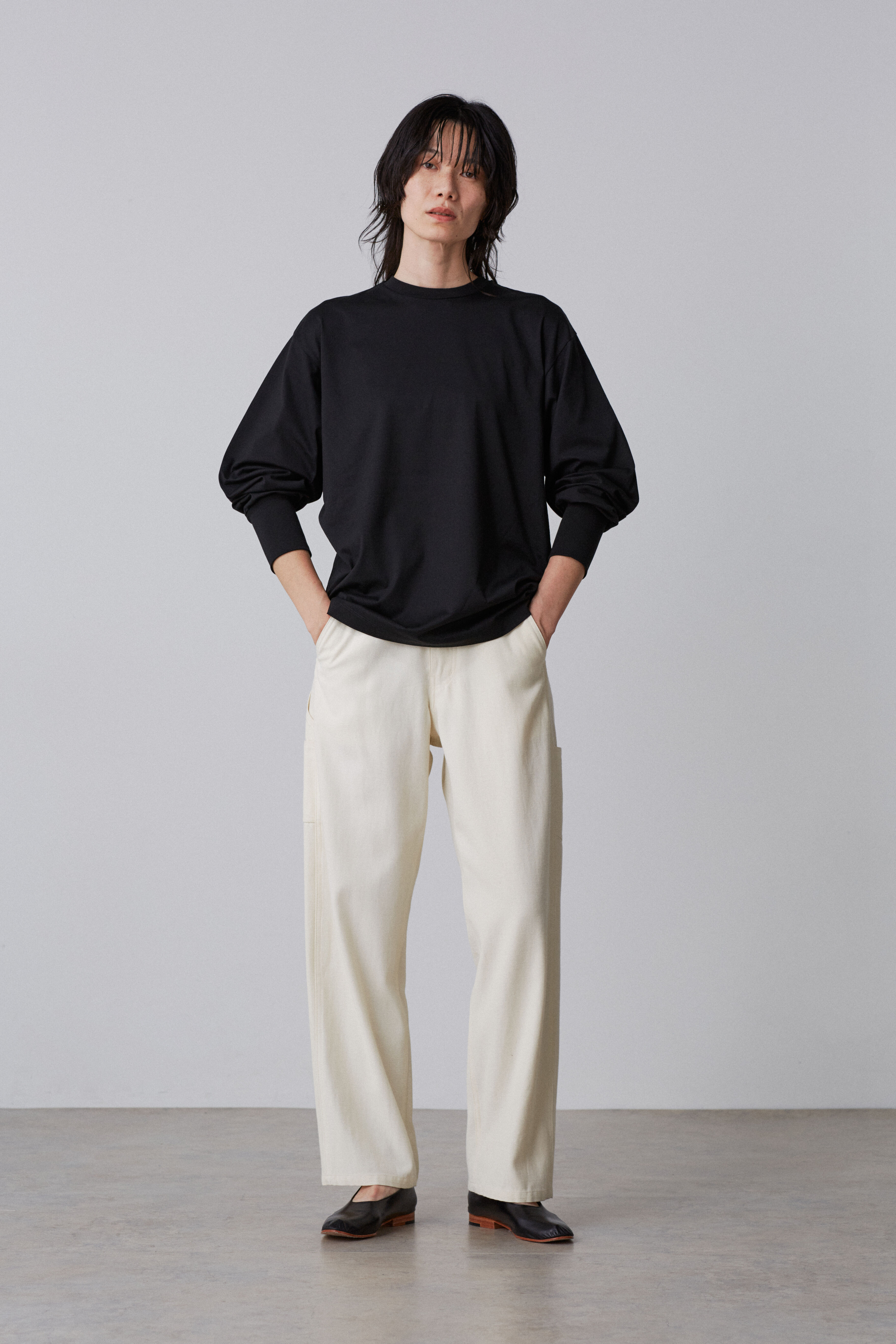 YLEVE 「YLEVE / SUVIN COTTON PULL OVER」|Tシャツ・カットソー|