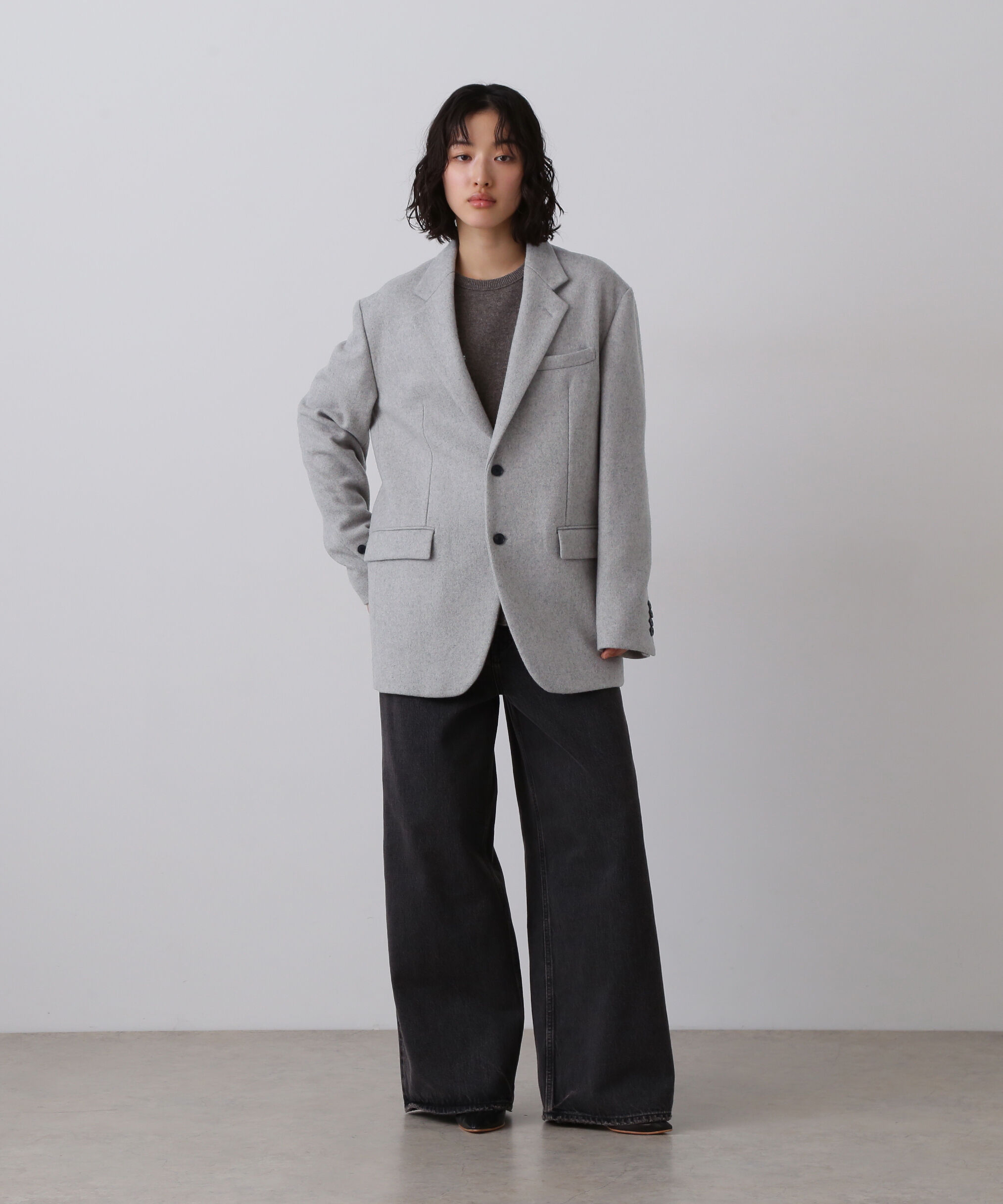 YLEVE 「YLEVE / NON MULESING WOOL OVERDYE MELTON JACKET」|その他|