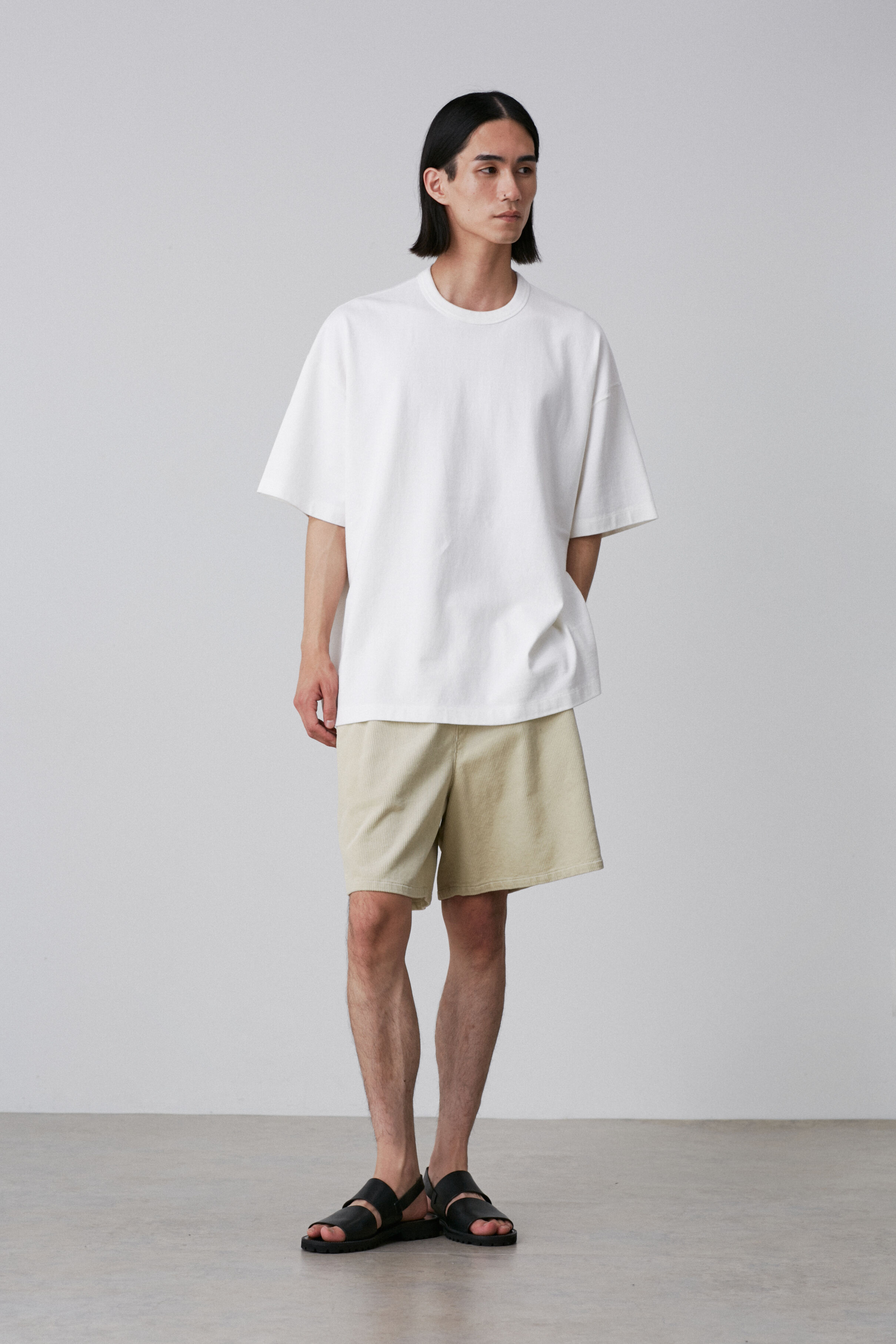 YLEVE 「YLEVE / OPEN END COTTON PIGMENT DYE T‐SHIRT」|Tシャツ・カットソー|