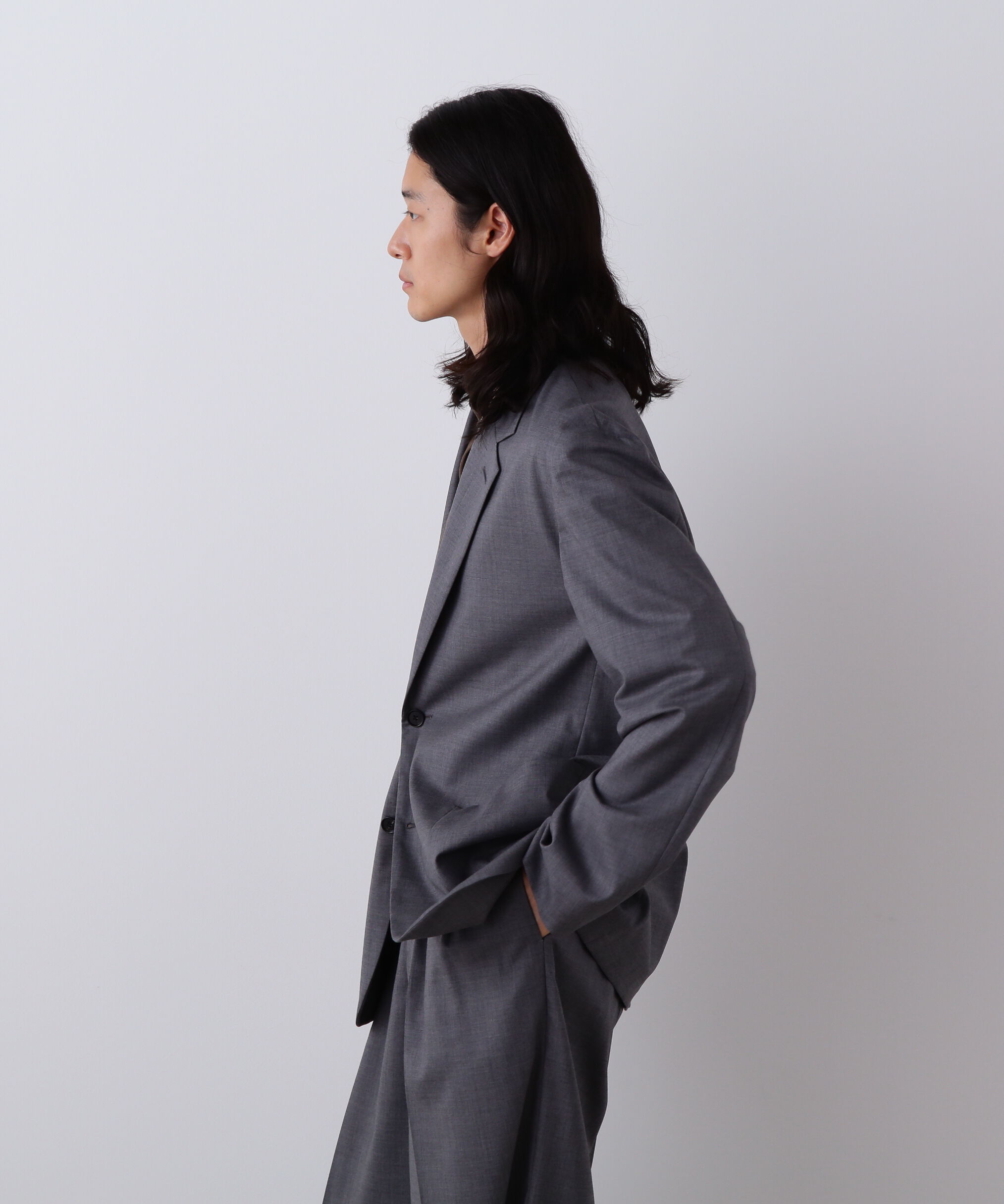 YLEVE 「YLEVE / SUPER120'S CHAMBRAY WOOL JACKET」|その他|