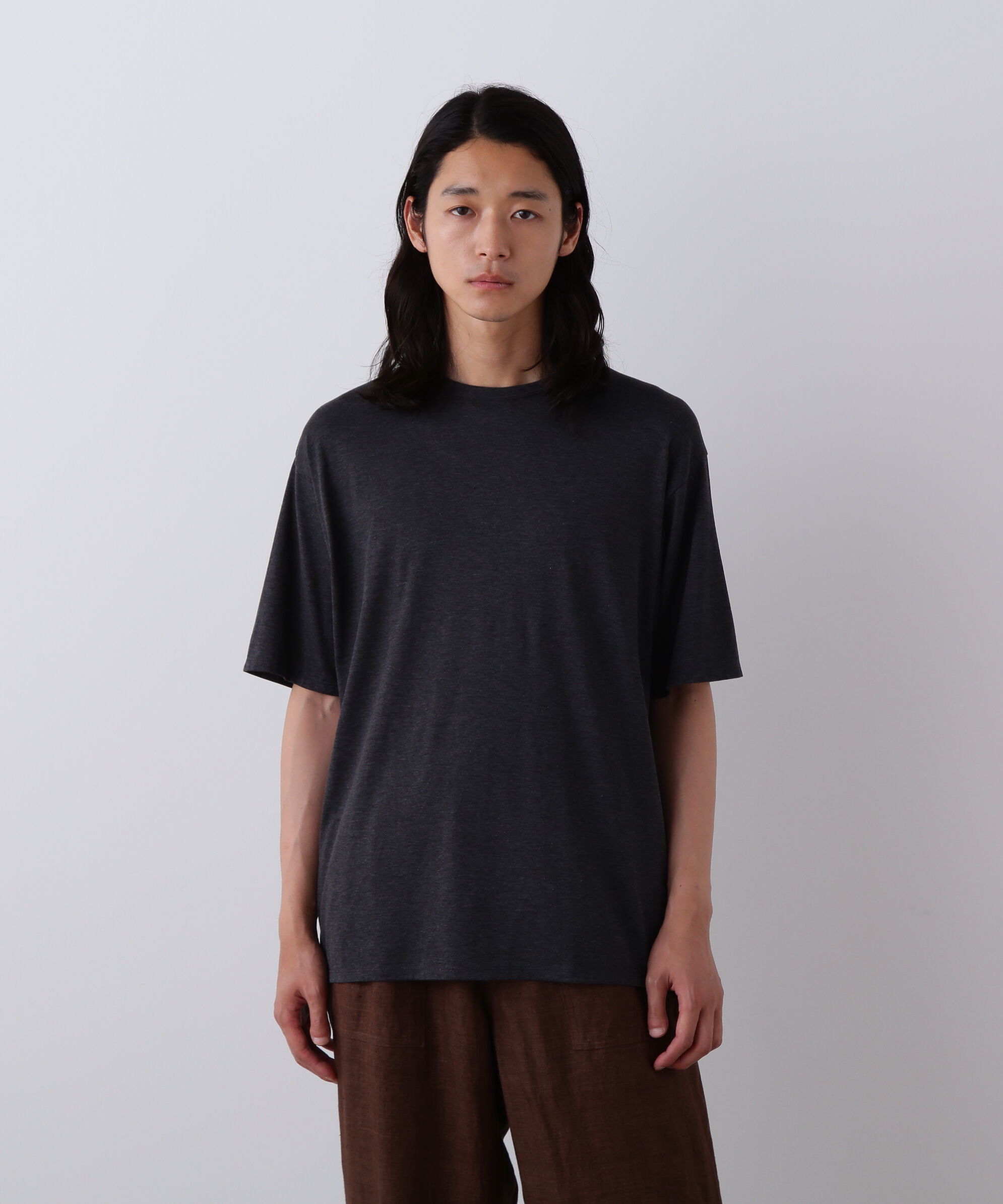 YLEVE 「YLEVE / ELS GV COTTON  T-SHIRT」|Tシャツ・カットソー|グレー