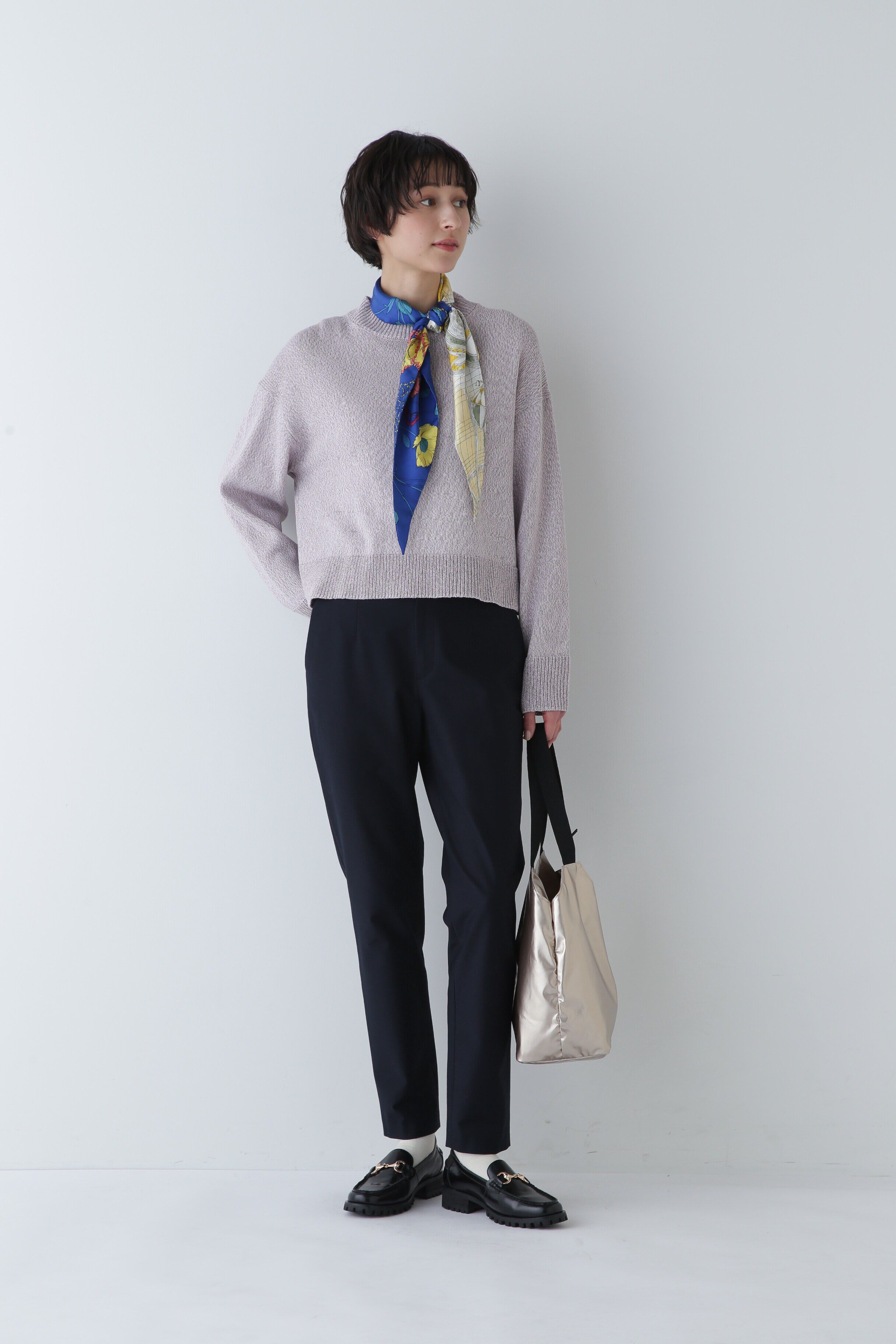  「◆ＭＩＸカラーギマニット」|ニット・セーター|