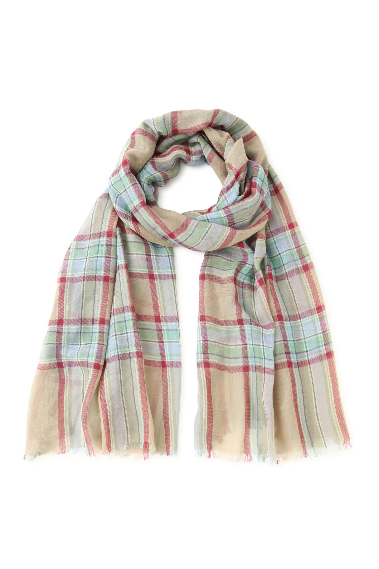  「チェックストール」|バンダナ・スカーフ|