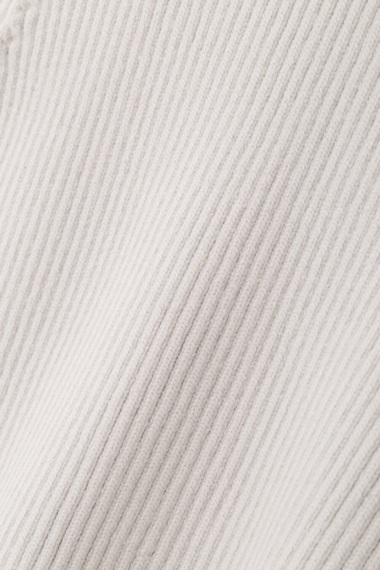  「◆【ウォッシャブル】綿ポリリブ見えクルーベスト」|ニット・セーター|