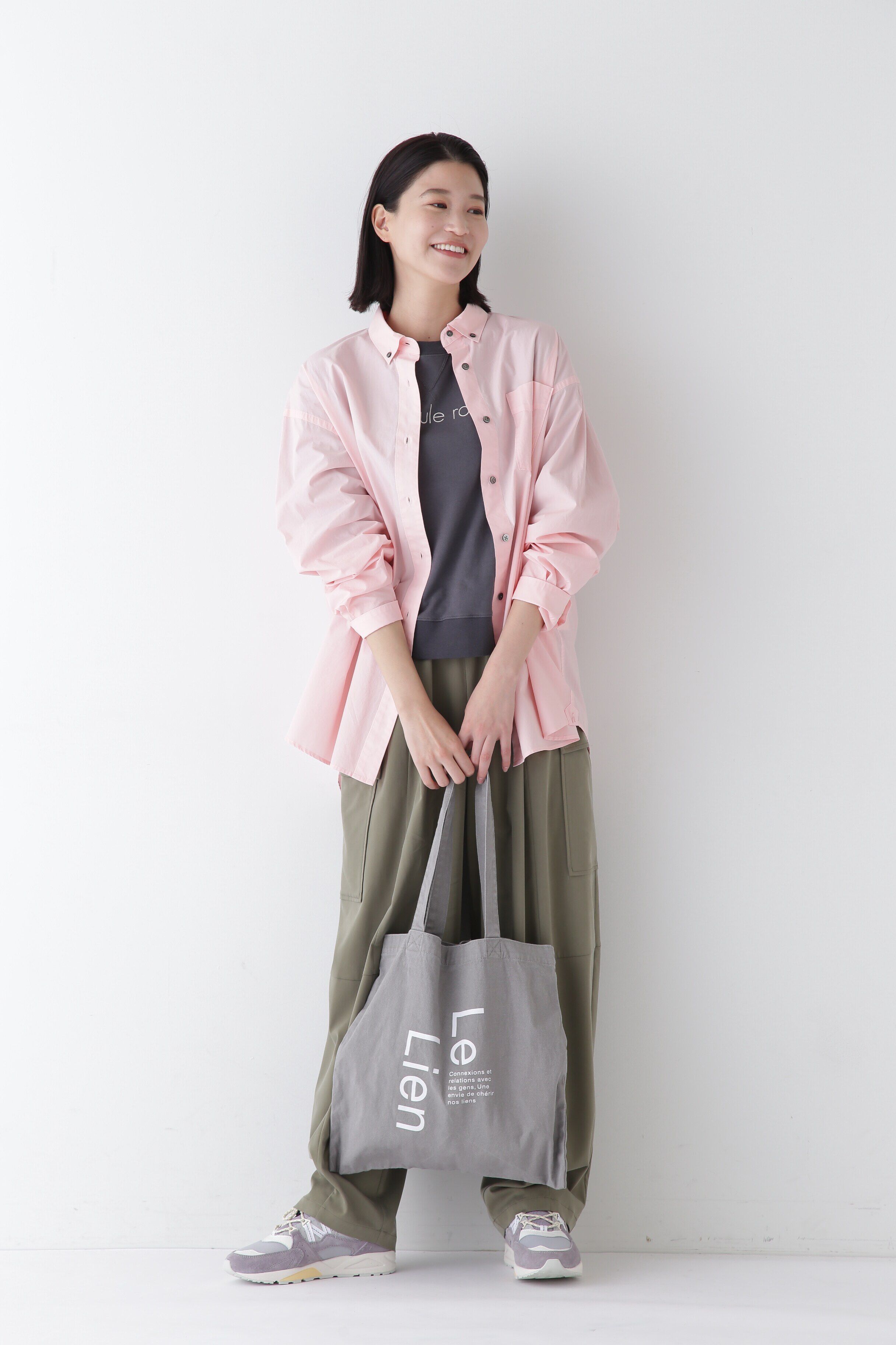  「◆製品染めボタンダウンオーバーシャツ」|シャツ・ブラウス|