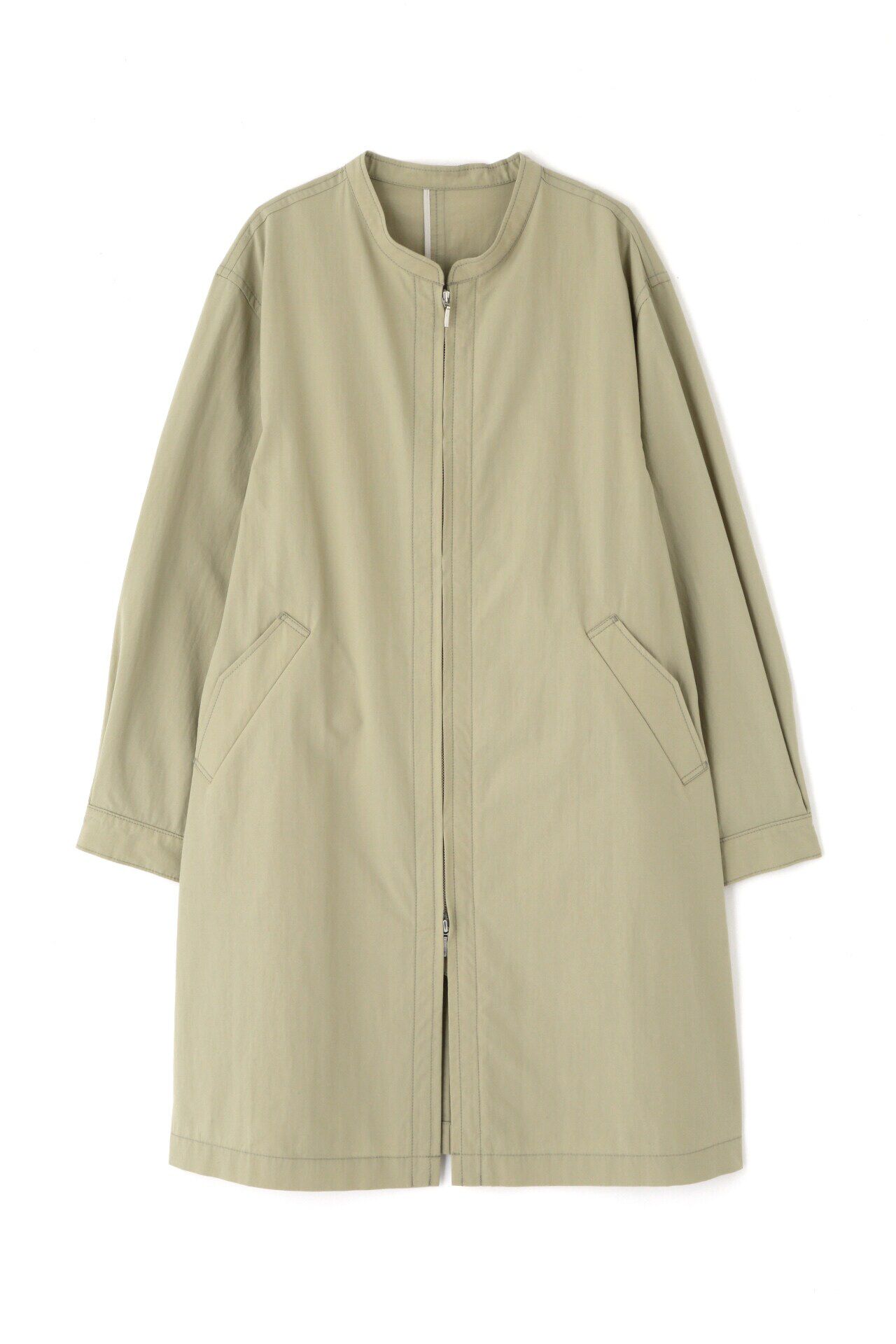  「◆コットンナイロンダンプスタンドカラーコート」|その他|