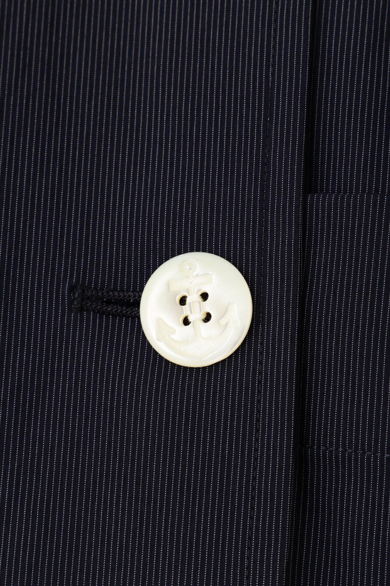  「◆ナイロンポリエステルストレッチストライプノーカラーPコート」|その他|